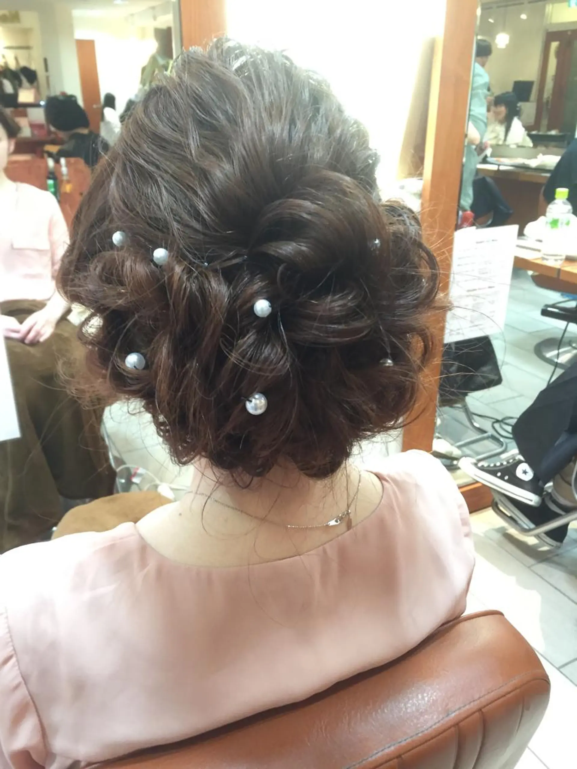 ロング カラー パーマ ヘアアレンジ 可愛いを作る神 ナオヒロのヘアスタイル