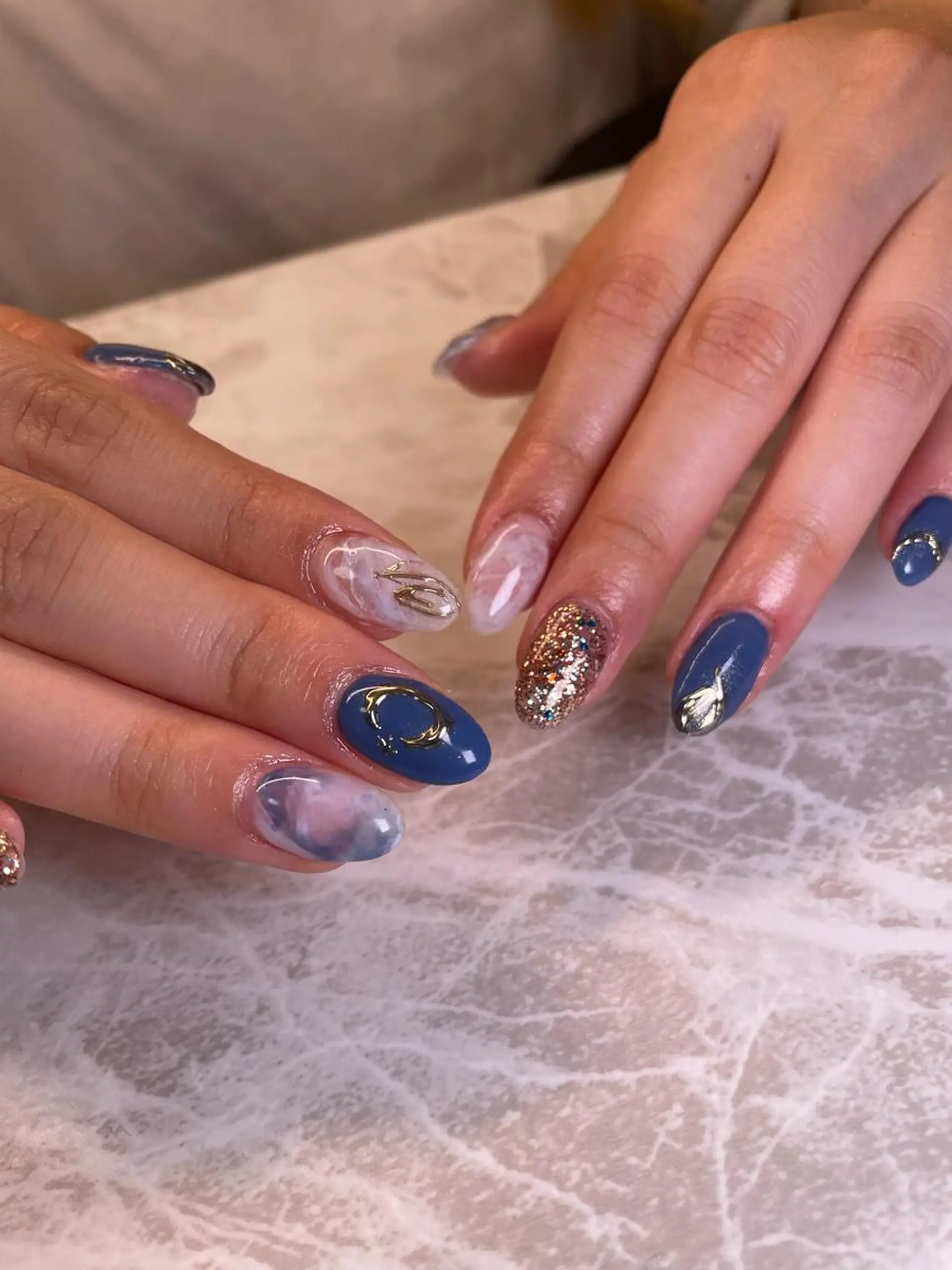 ネイル ハンドネイル YOUTH nails waxing所属・YOUTH natsumiのネイルデザイン