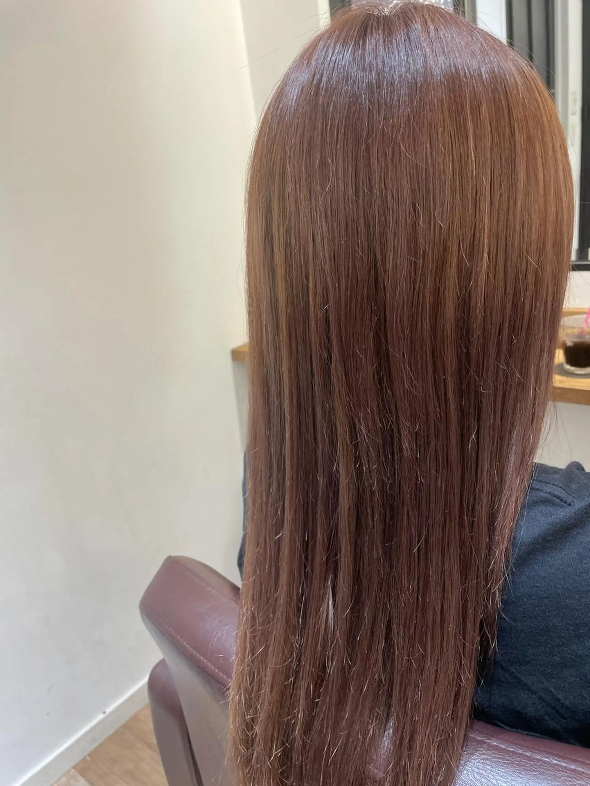 ロング 柳井 瑠菜のヘアスタイル