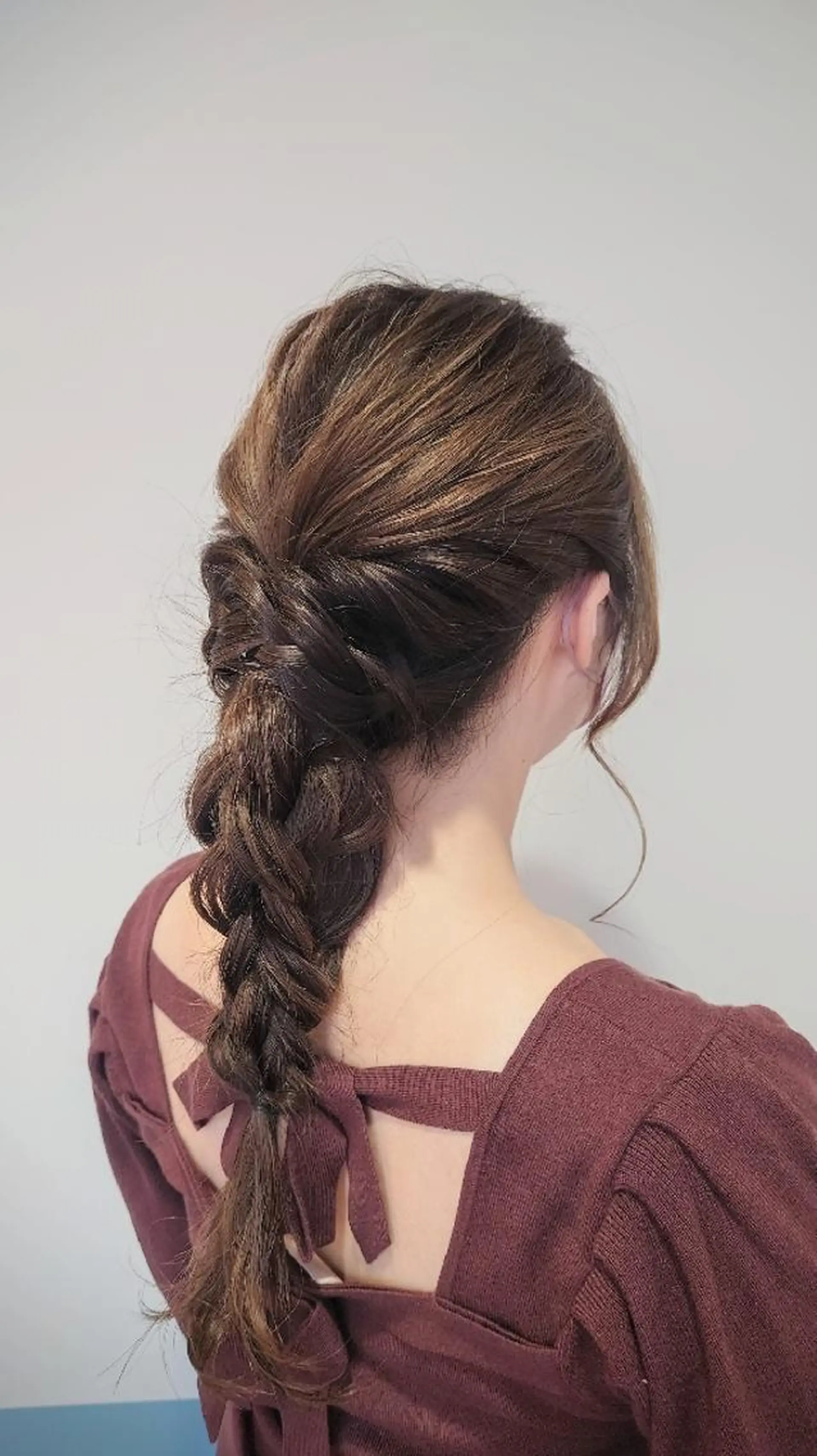 ロング ヘアアレンジ 三つ編み 髪質改善 トリートメント 酸熱トリートメント CESLIONS祐天寺所属・田中将平【 サロンマネージャー】のヘアスタイル