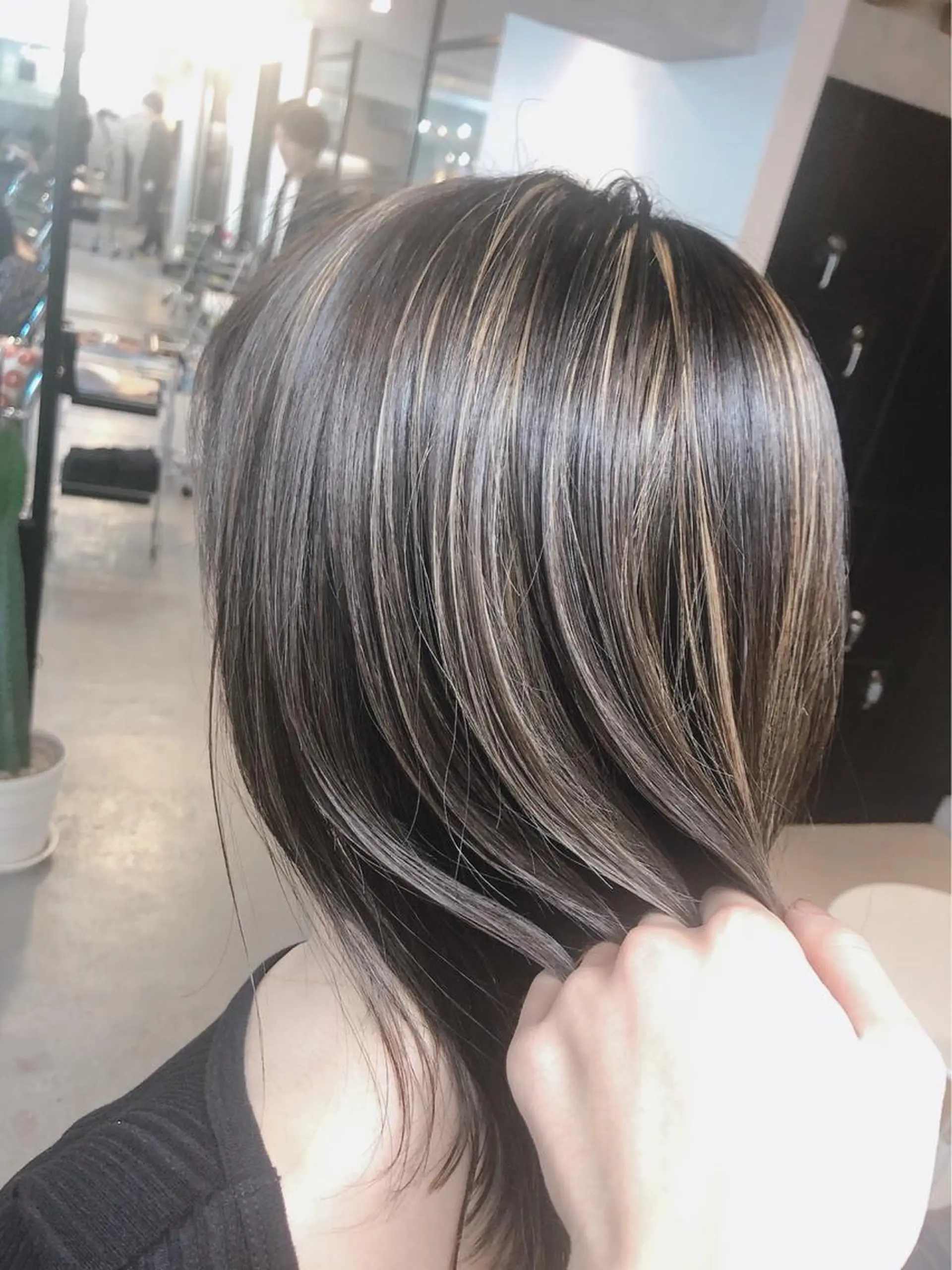 ロング カラー レイヤー/ウルフ/ ハッシュカット/そらのヘアスタイル