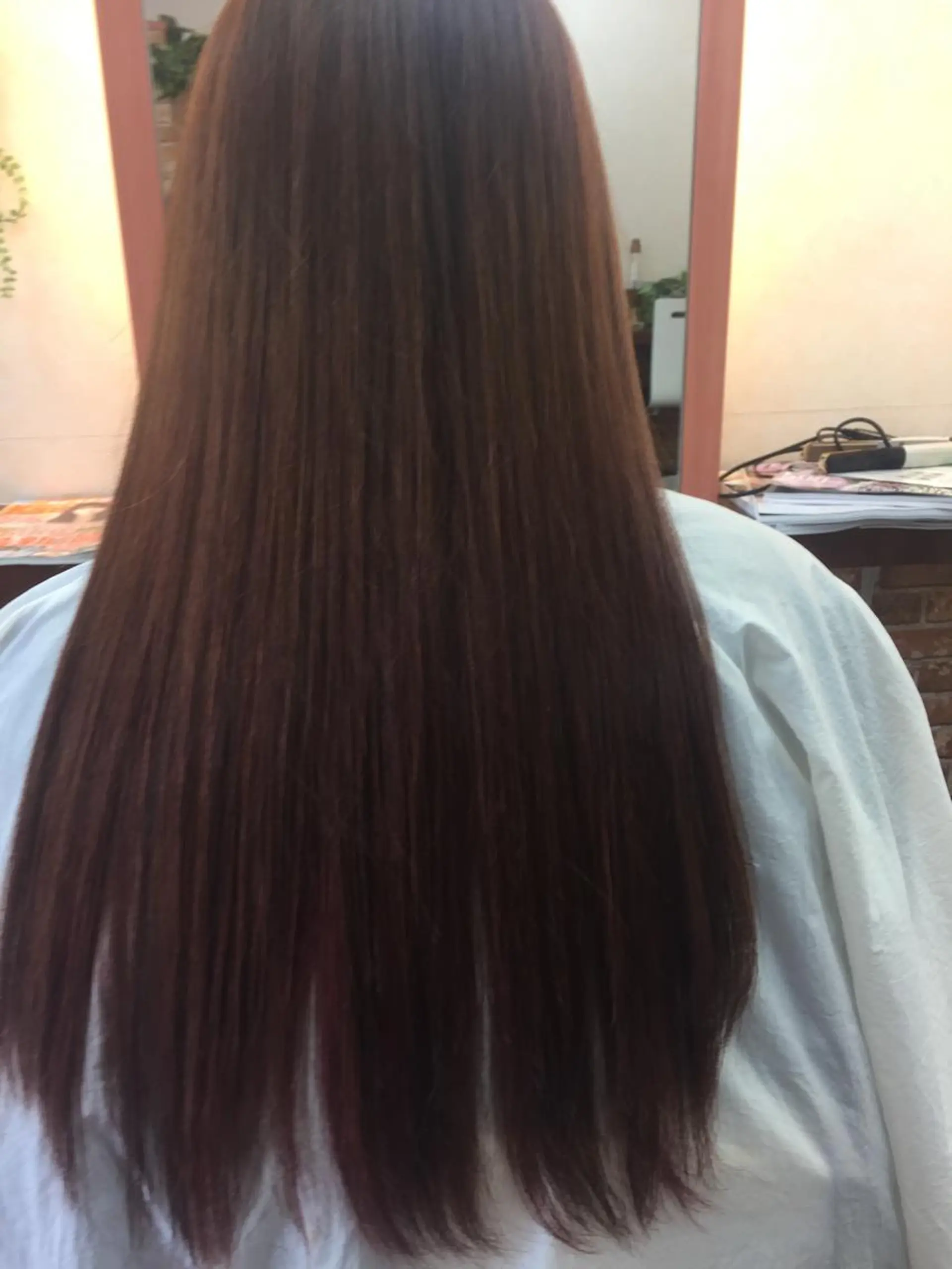 ロング カラー 桧山 真のヘアスタイル