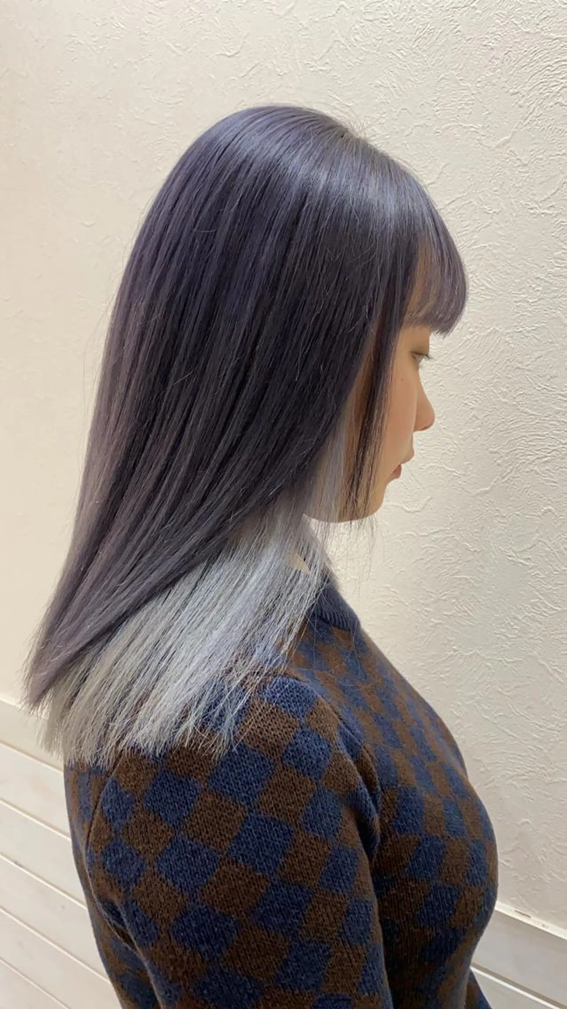 ミディアム カラー パーマ ヘアアレンジ メンズ キッズ ネイル マツエク・マツパ メンズブリーチ メンズハイトーン ブリーチ ハイトーンカラー Hair & make Lamp所属・梅田のブリーチ特化 美容師KAI🥰のヘアスタイル