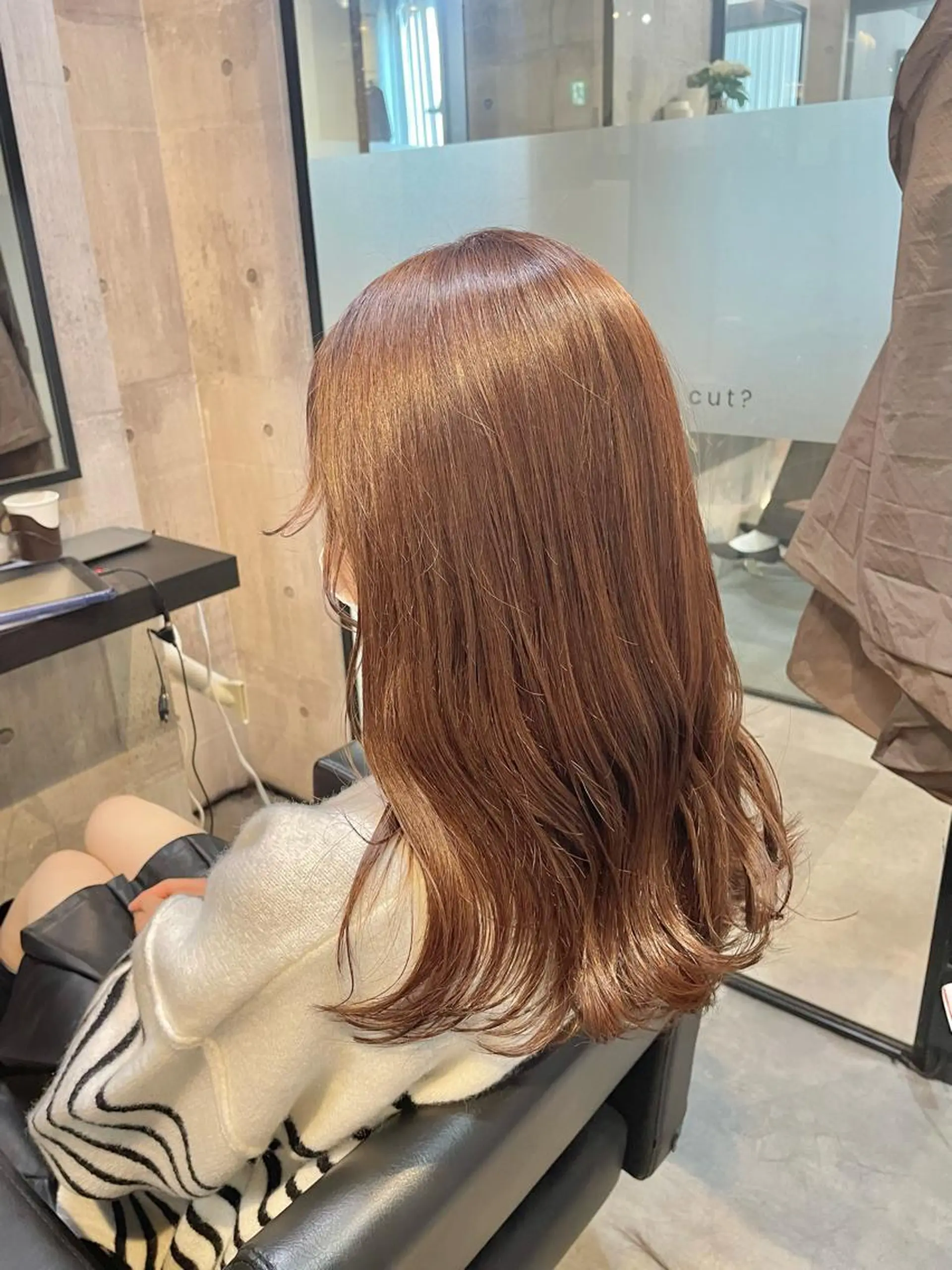 ロング カラー 👑髪質改善カラー 中垣斗希のヘアスタイル