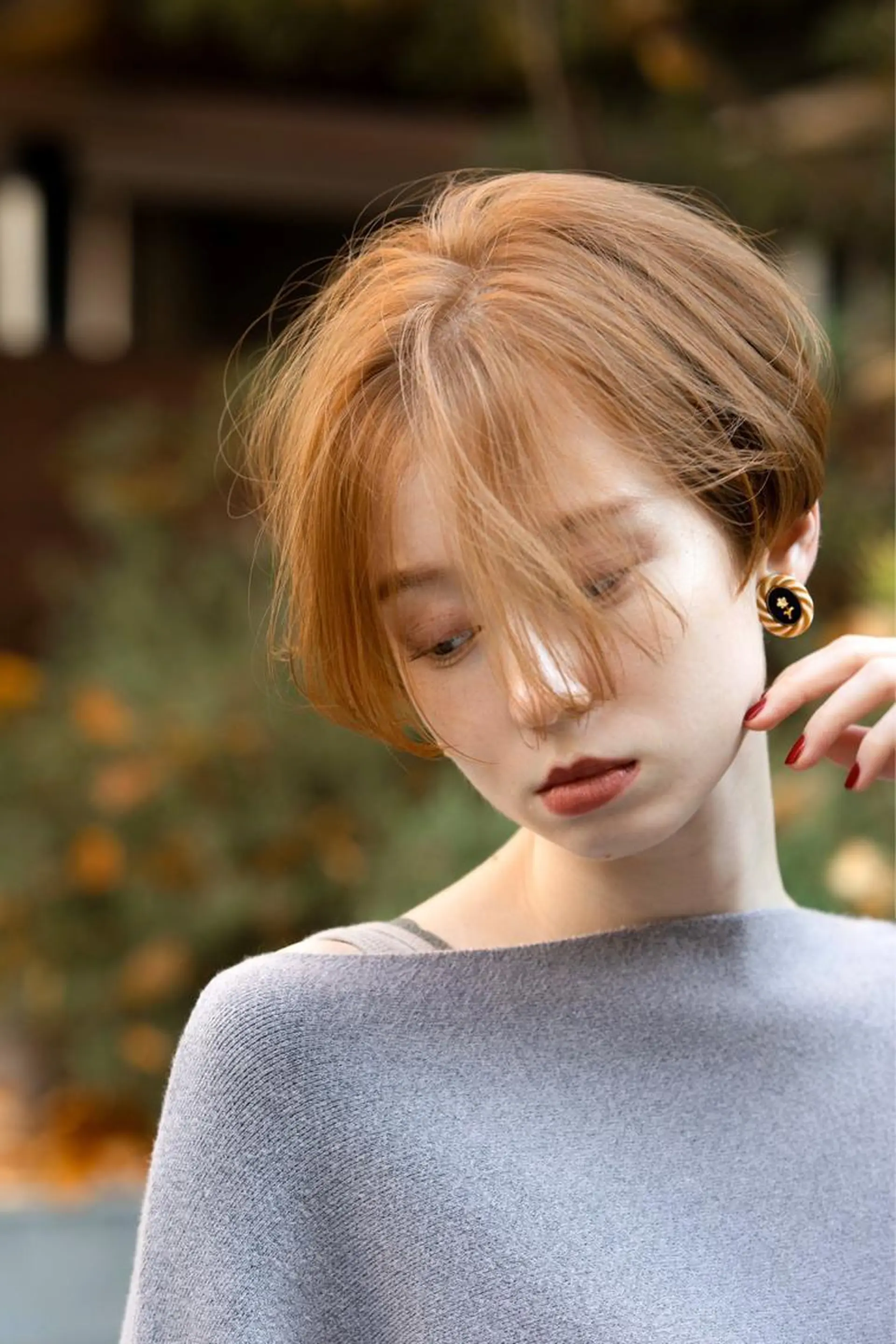 ショート カラー カット ヘアカラー トリートメント 🉐レイヤー/塩見 弘樹🉐渋谷のヘアスタイル