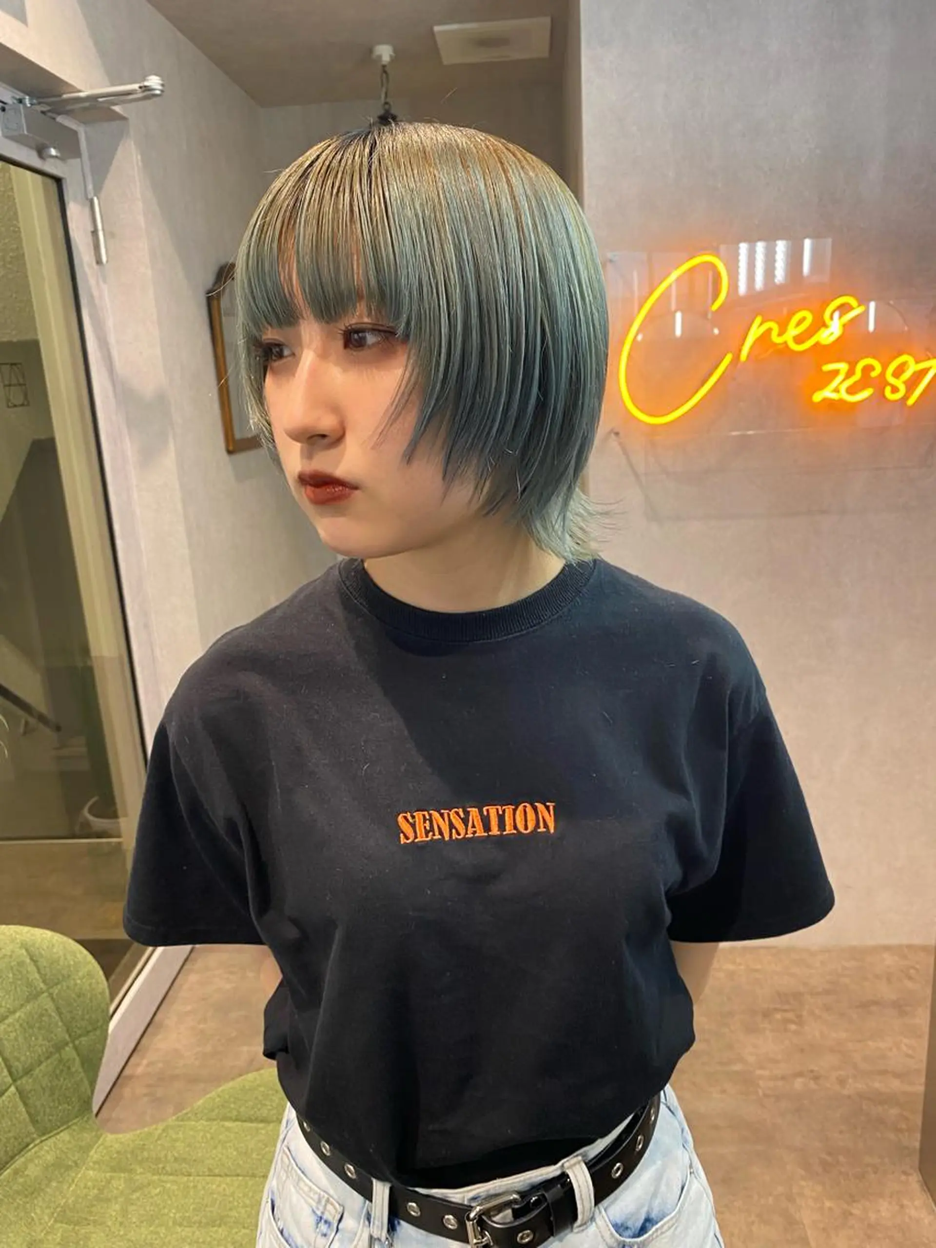 ショート カラー ヘアアレンジ XENA表参道 MIKUのヘアスタイル