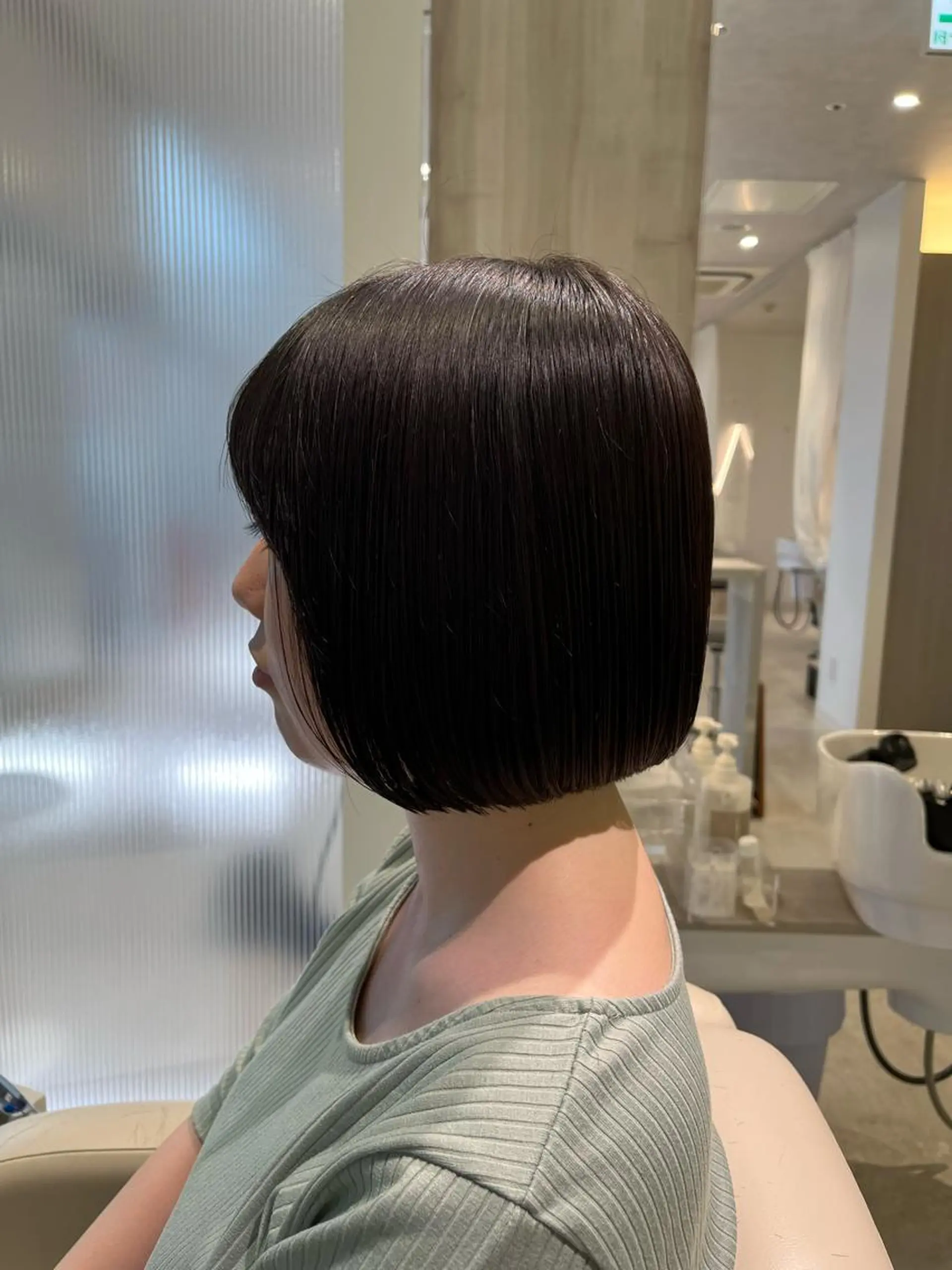 ショート ボブ トリートメント ヘッドスパ LUNA🌙韓国ヘア 🌙レイヤーカットのヘアスタイル