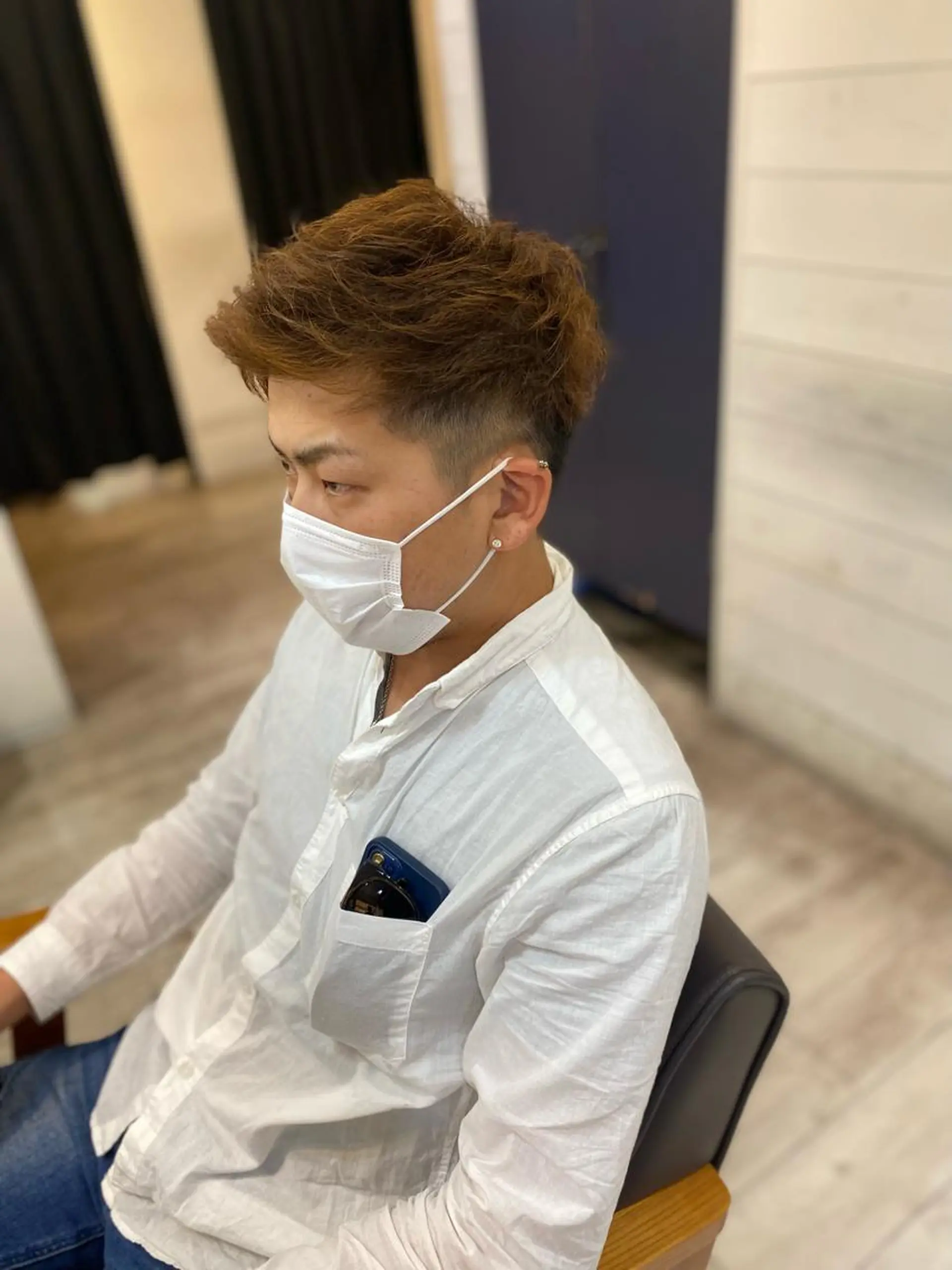 ショート メンズ カット ヨシダ フミノリのヘアスタイル