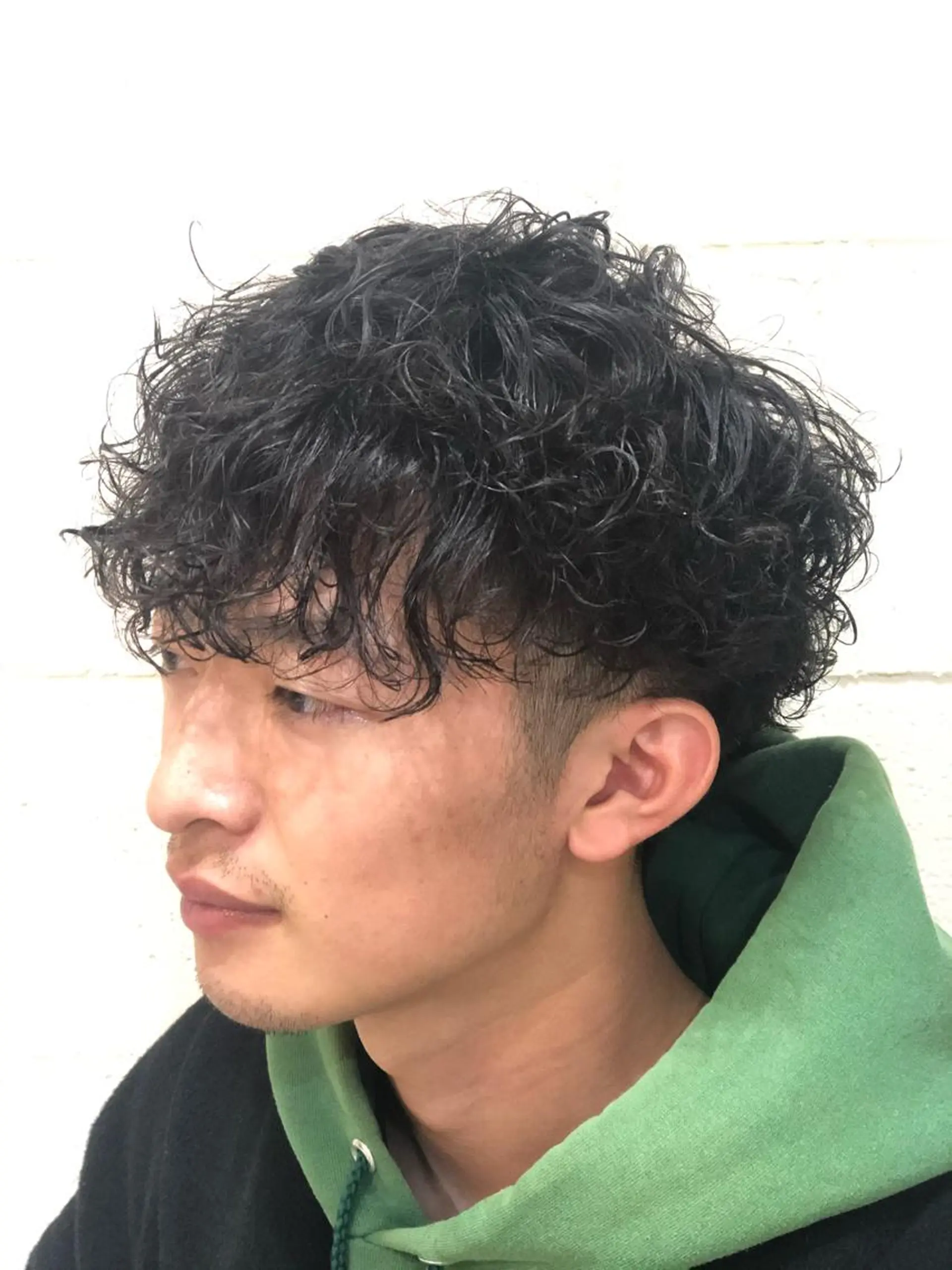 ショート パーマ メンズ メンズパーマ カット パーマ トリートメント メンズ特化美容師 大貫友也のヘアスタイル
