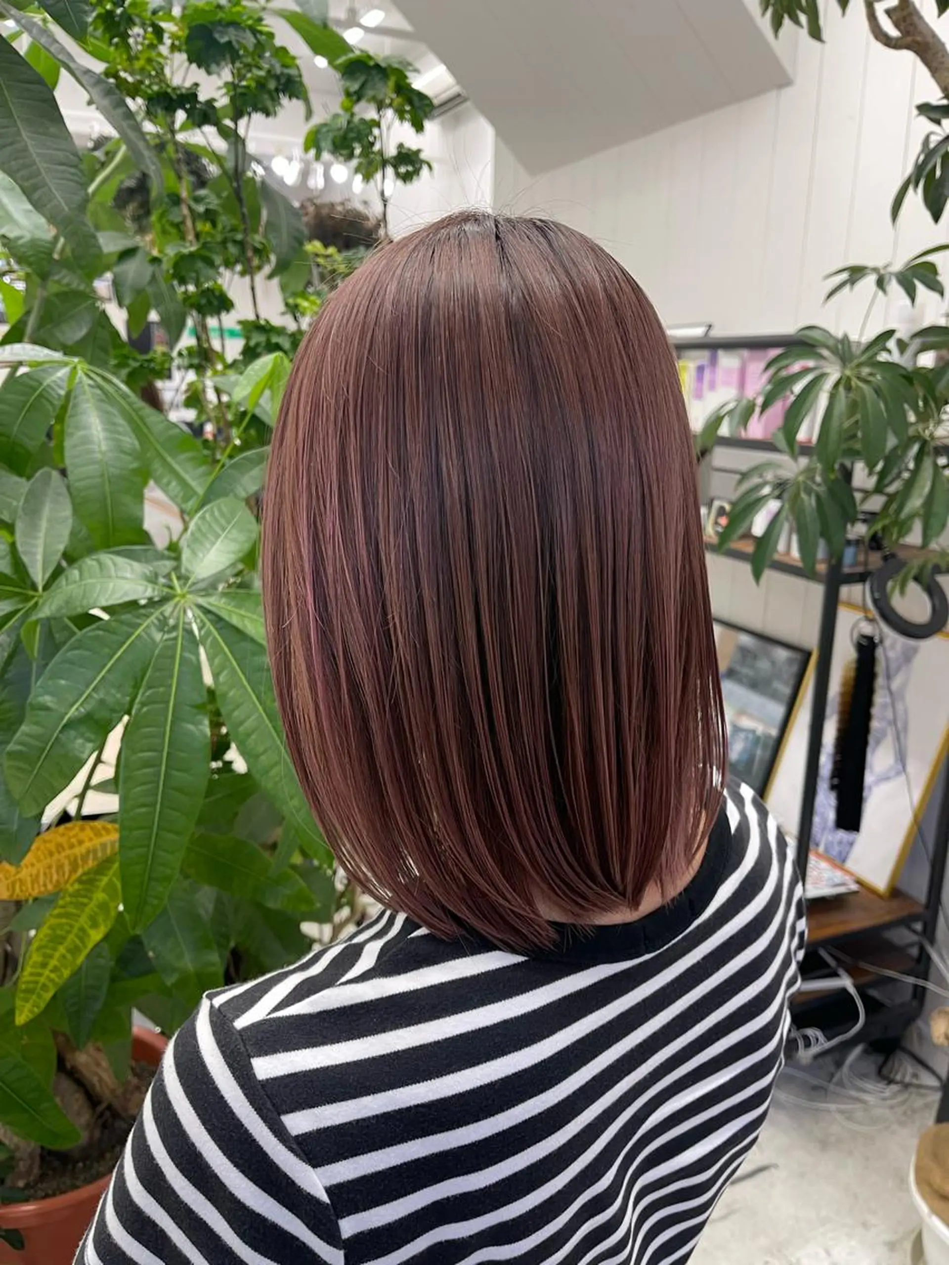 ミディアム カラー ベージュカラー ブリーチ ピンクカラー ピンクベージュ 📍葛西りんたろう/ ENVのヘアスタイル