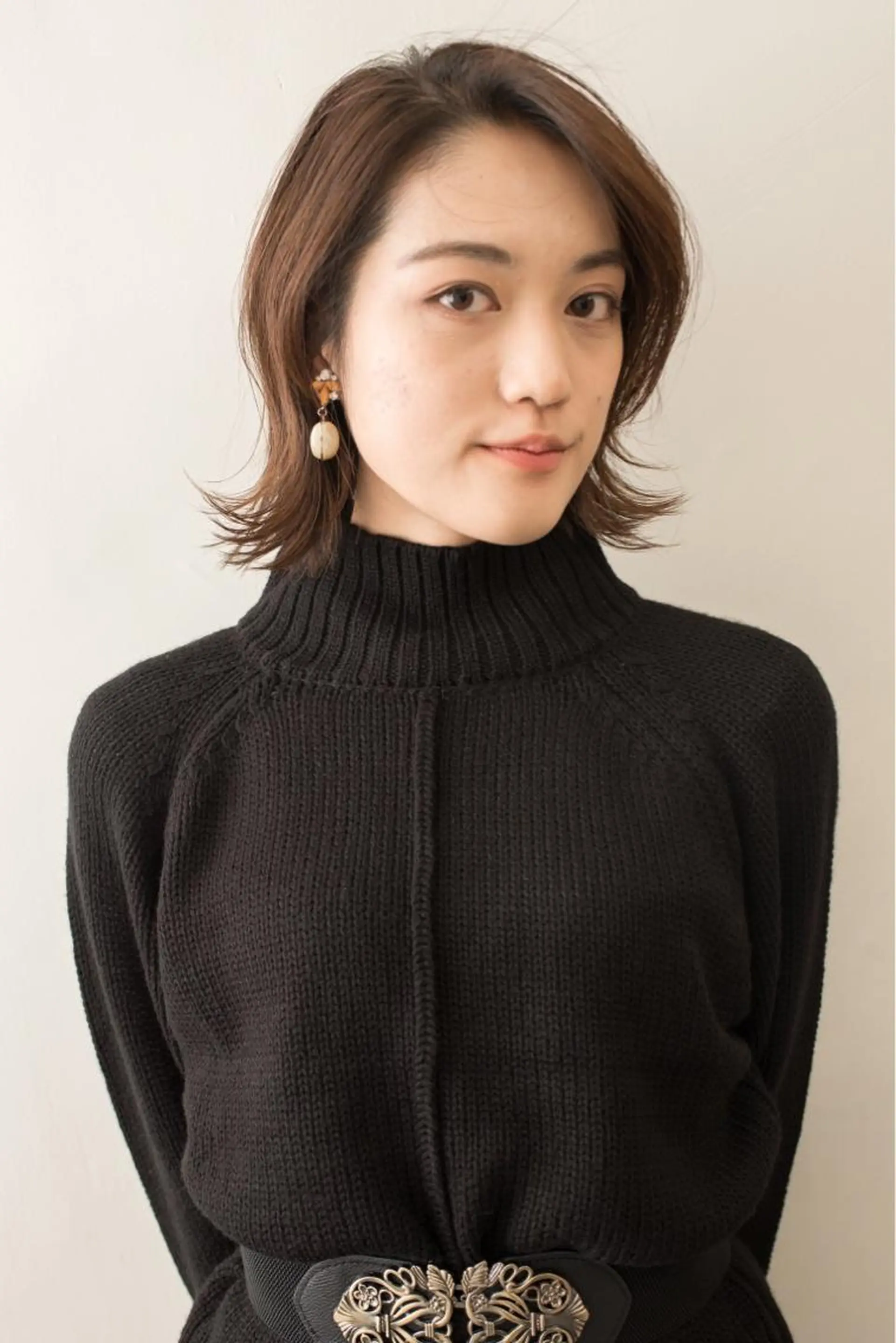 ミディアム カラー 千葉 慎也のヘアスタイル