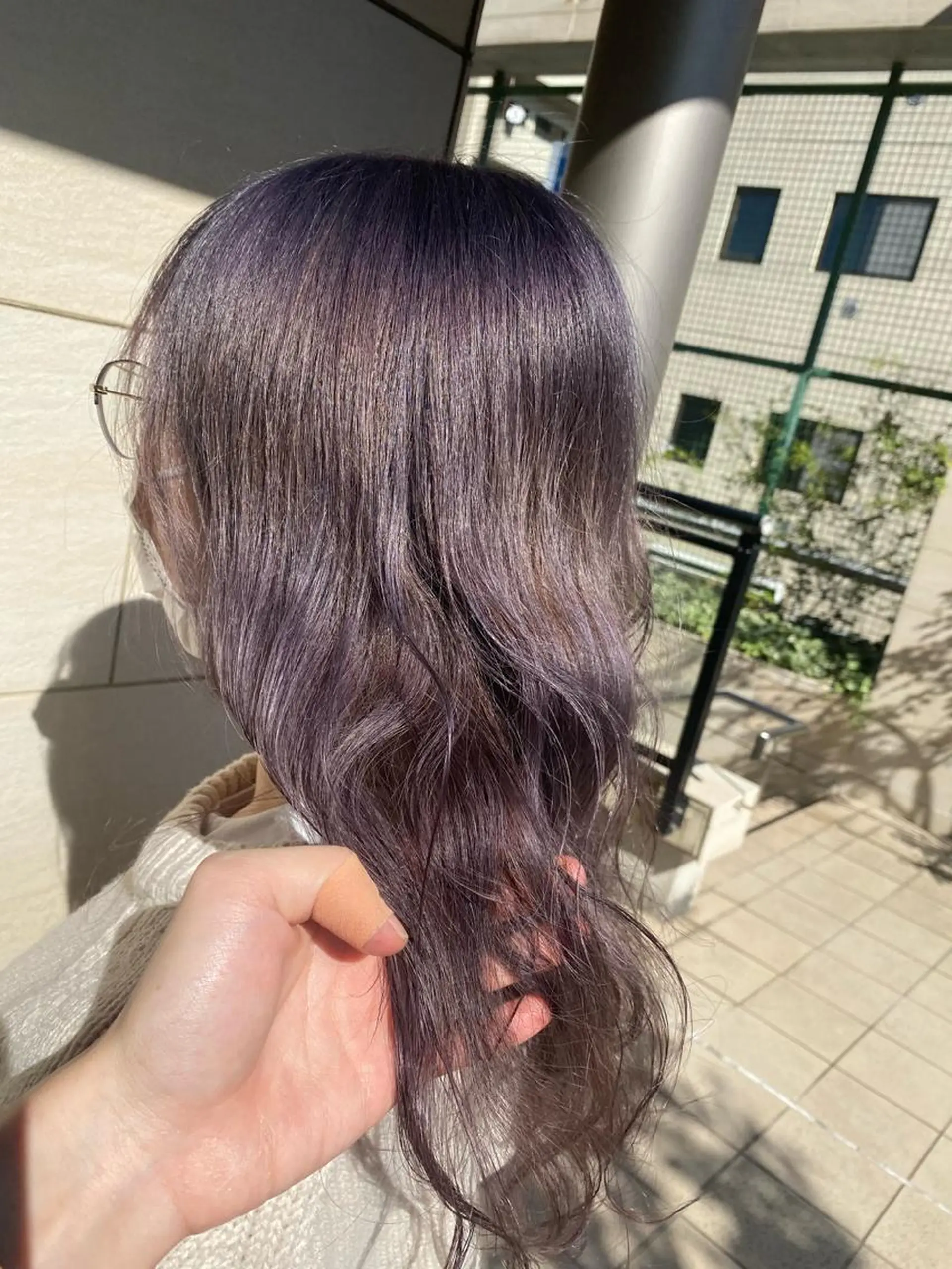 ロング カラー バイオレットカラー 🌟縮毛矯正/ 髪質改善/髙橋🌟のヘアスタイル
