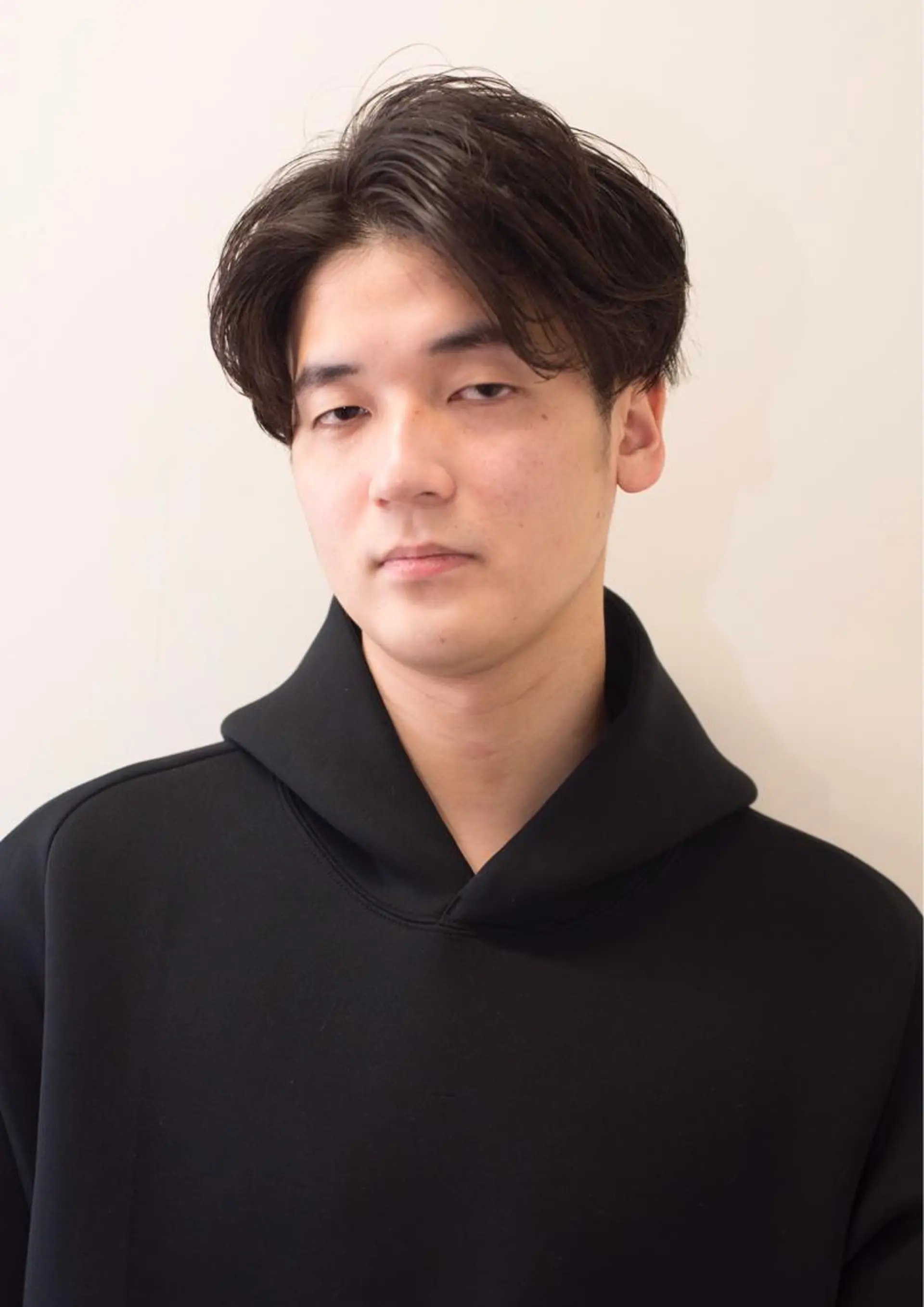 ミディアム メンズ 千葉 慎也のヘアスタイル