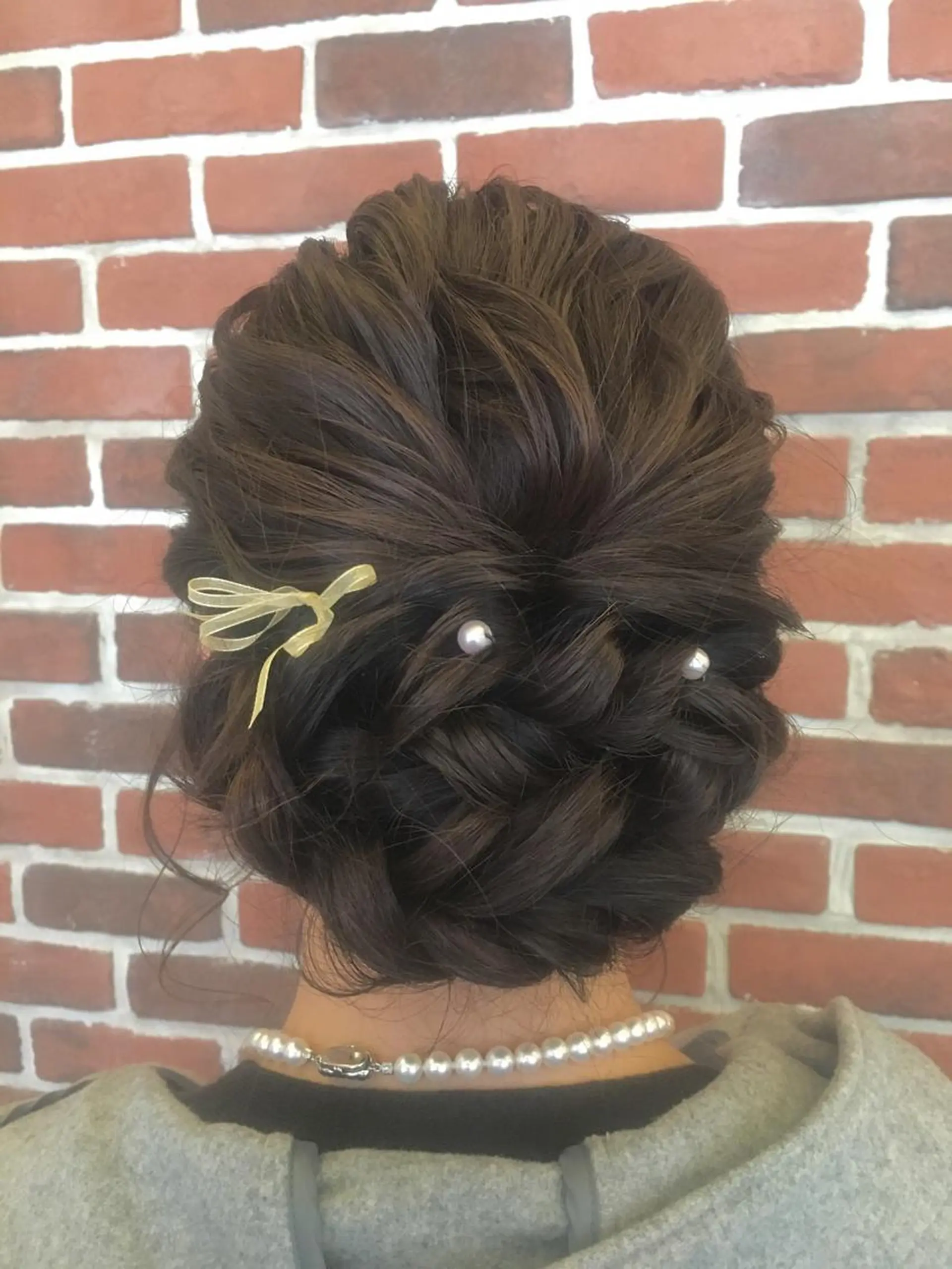 ロング ヘアアレンジ さかい なつみのヘアスタイル