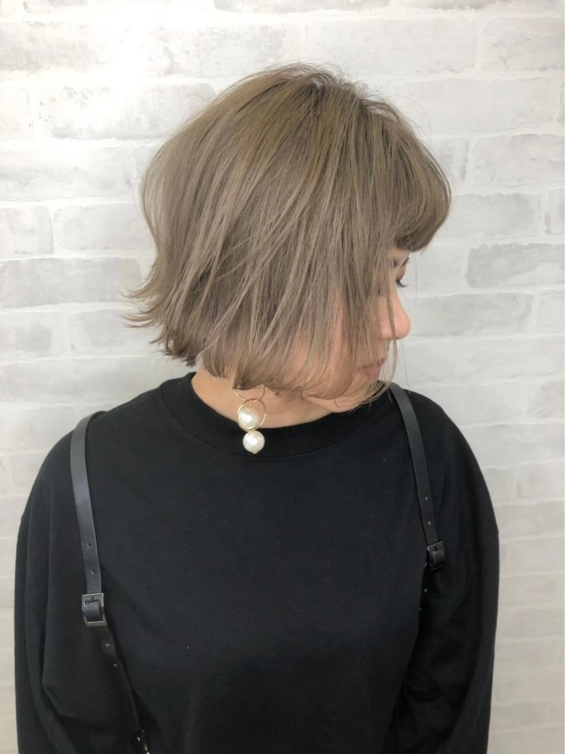 ミディアム カラー ベージュカラー Roid 代表✨HIROのヘアスタイル