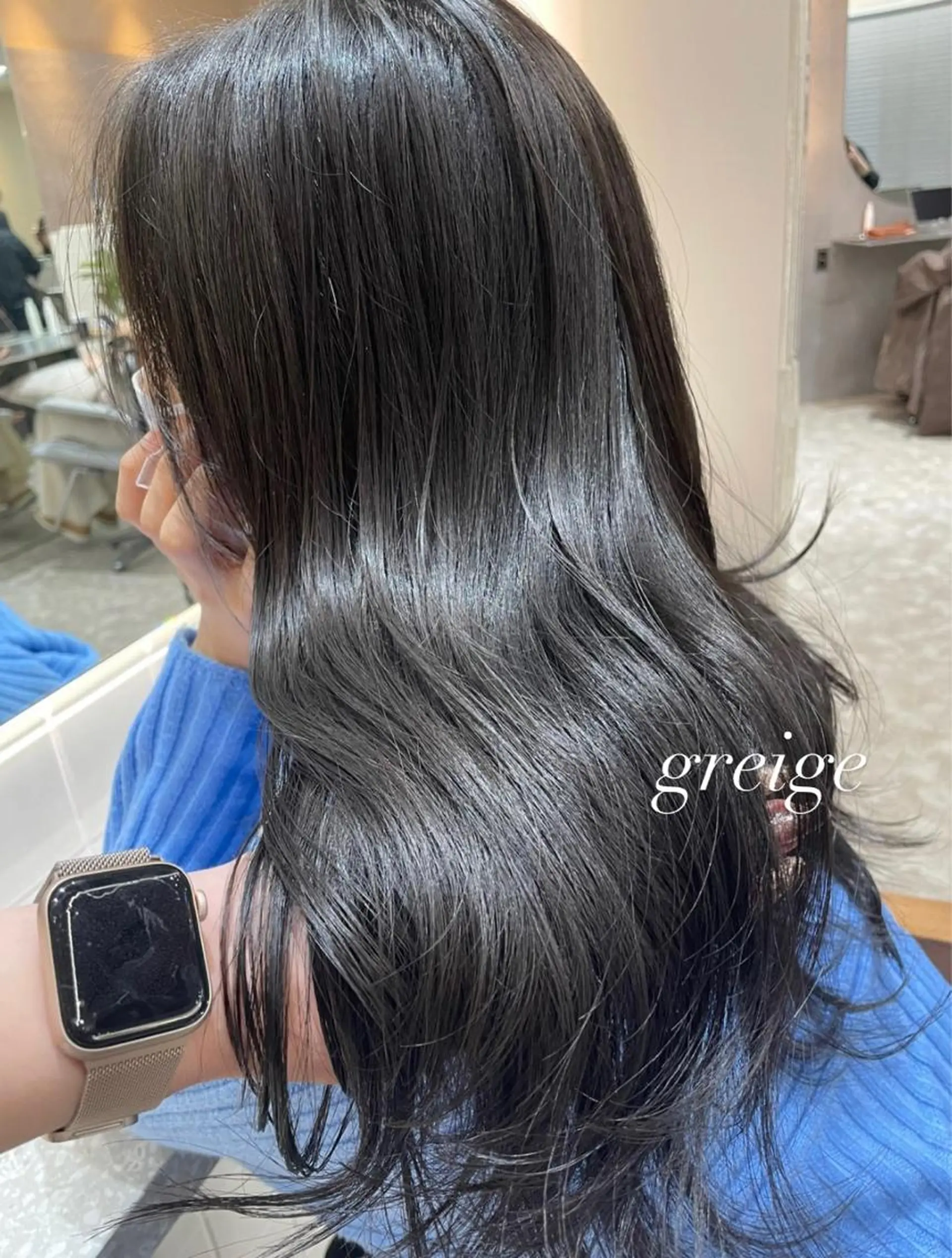 セミロング Ess所属・YUKI / レイヤーカット🤍のヘアスタイル