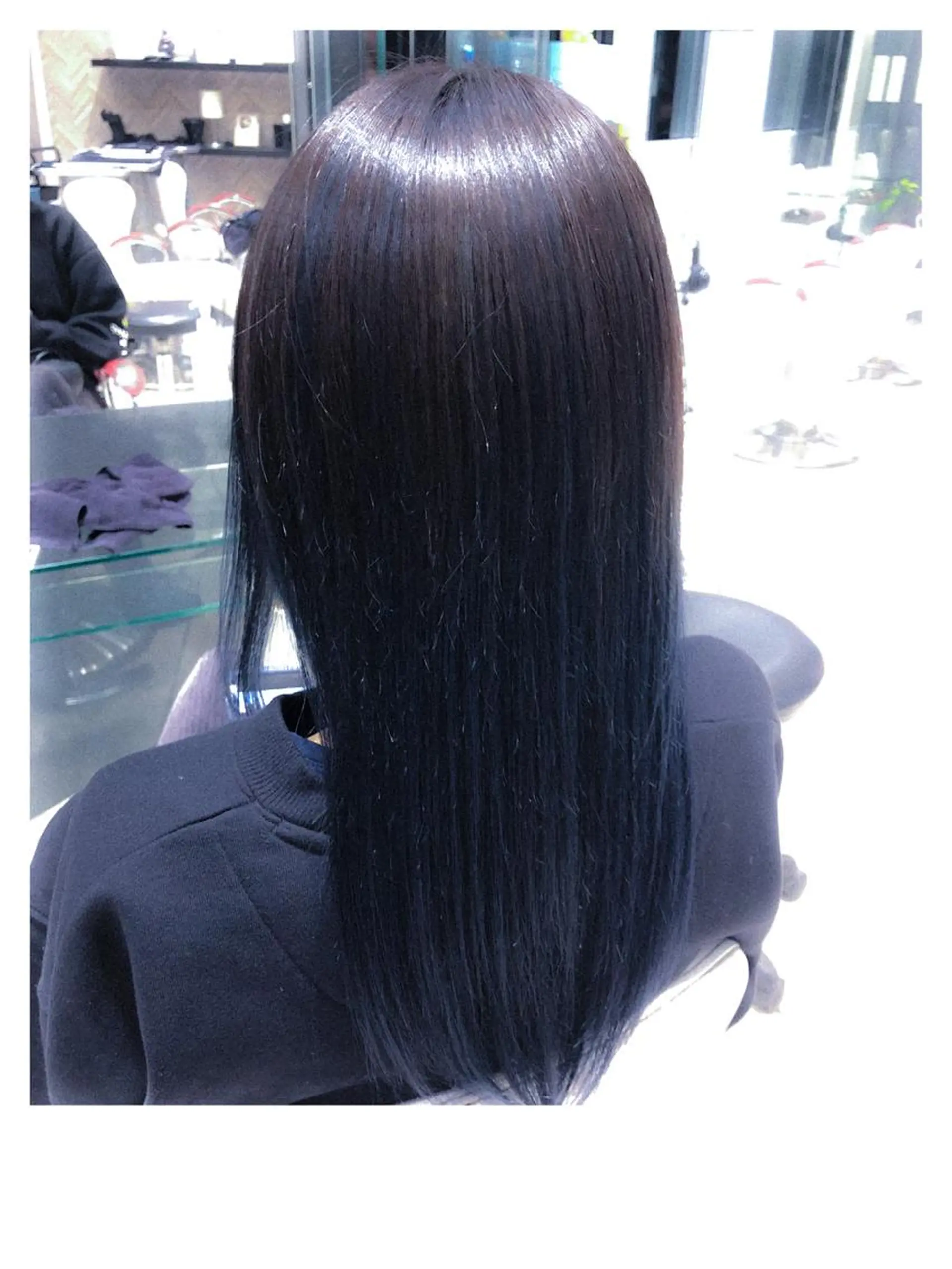 セミロング カラー 宮下 弦也のヘアスタイル