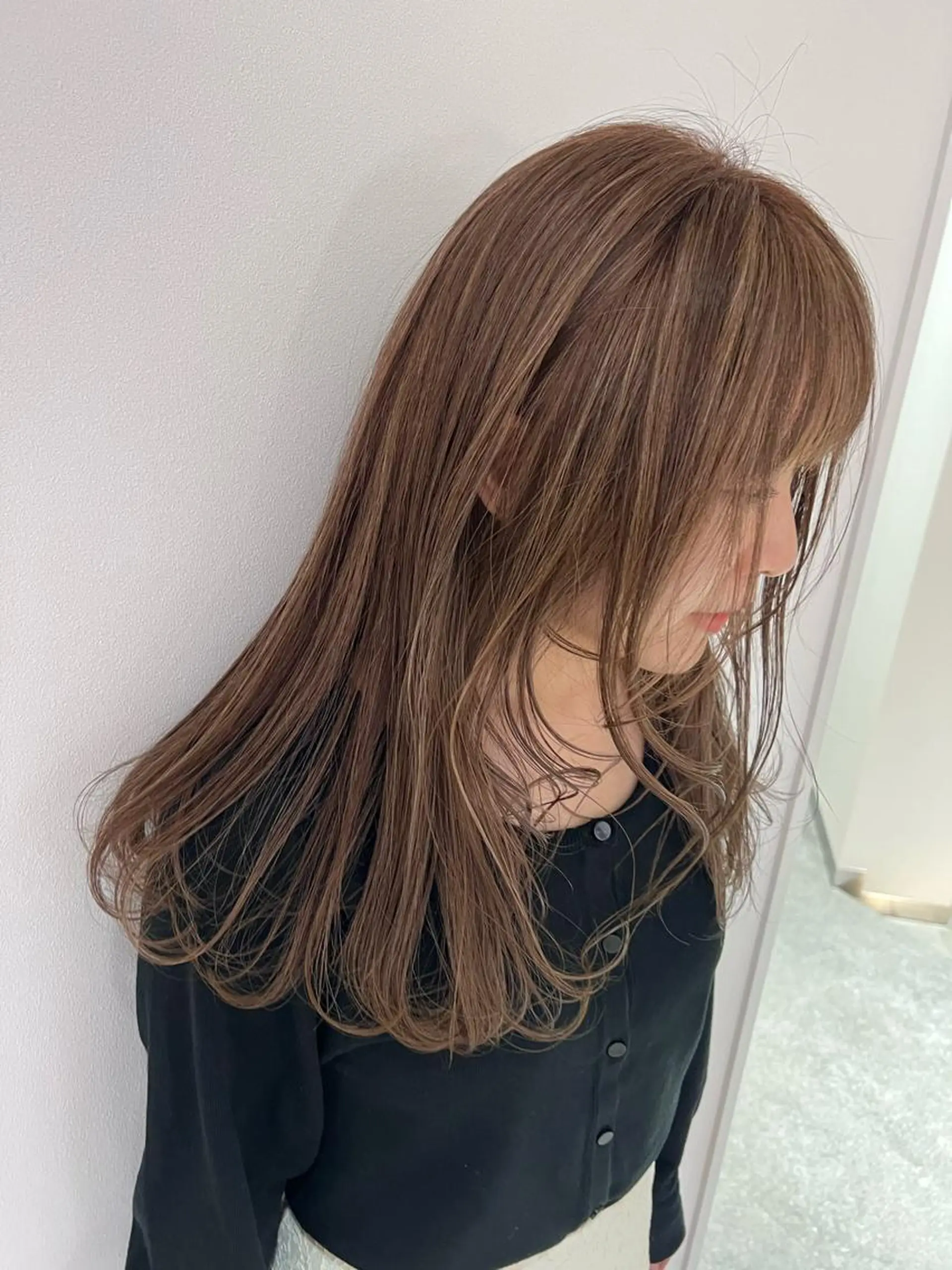 セミロング 垢抜けのプロ🪄 honoのヘアスタイル