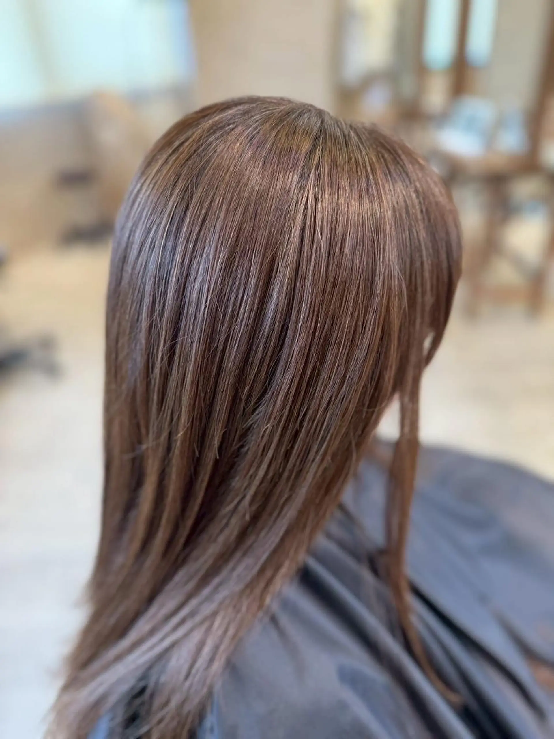 セミロング セミロングパーマ ボブ カット 縮毛矯正 トリートメント 一宮駅3分/水野/ ショート/ボブのヘアスタイル