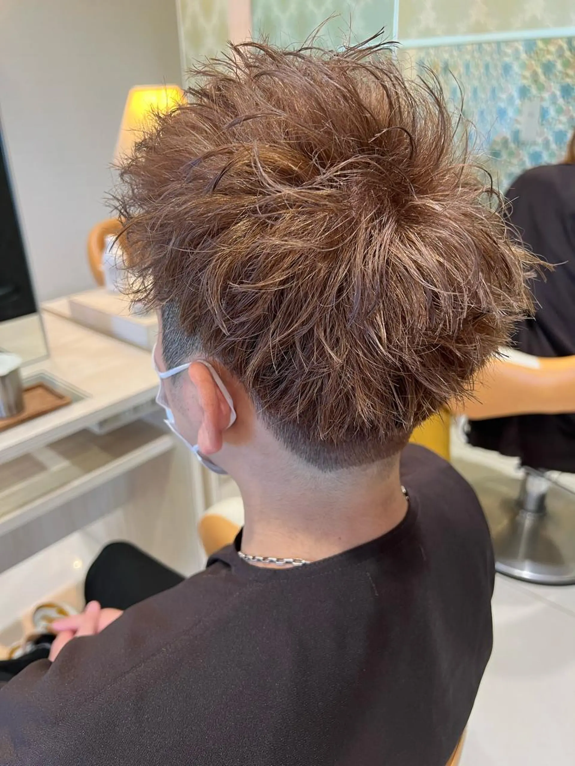 ショート カラー ヘアカラー トリートメント 豊田 恭平のヘアスタイル