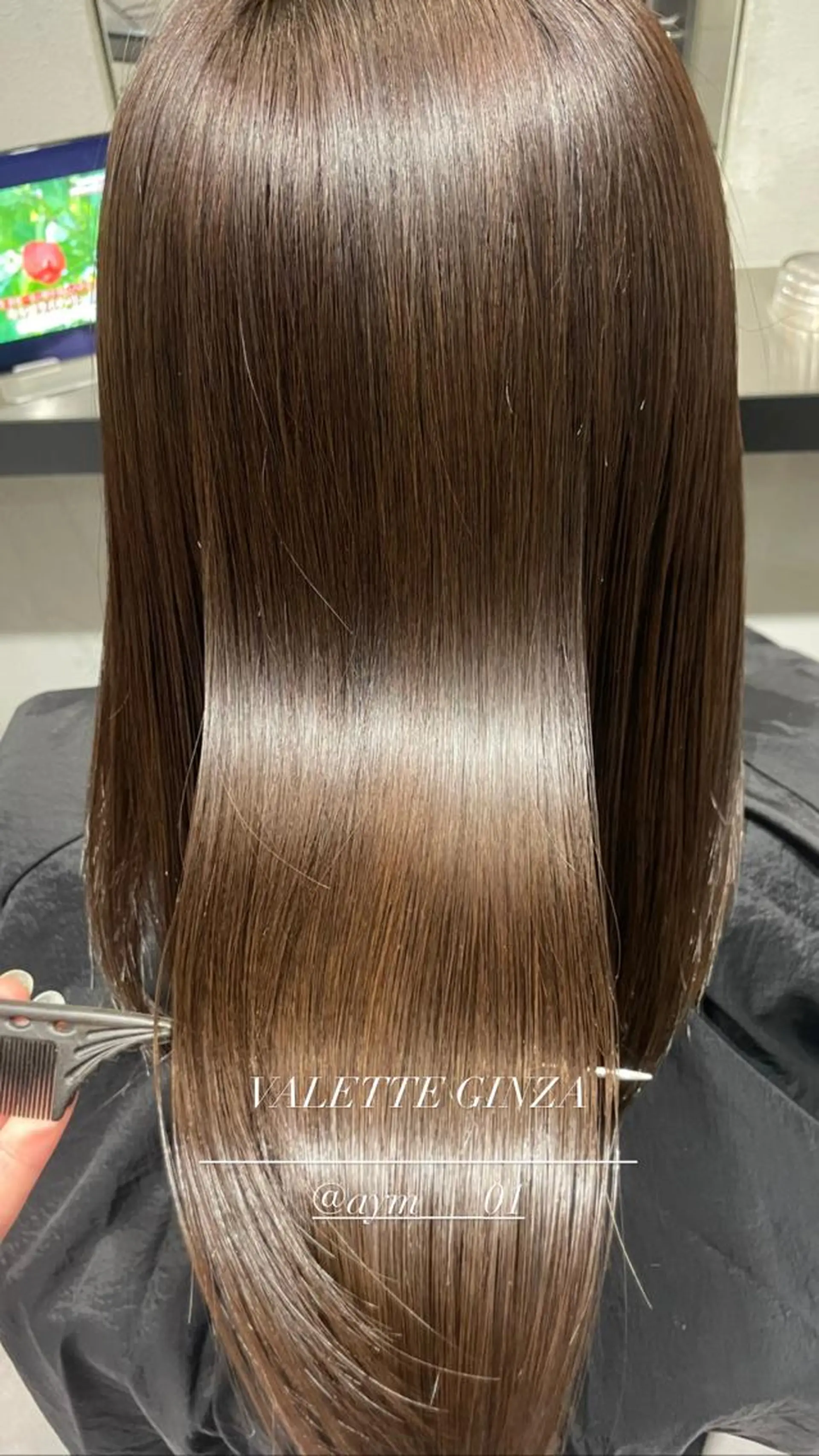 ミディアム カラー 銀座/韓国ヘア🤍 レイヤーAYUMIのヘアスタイル