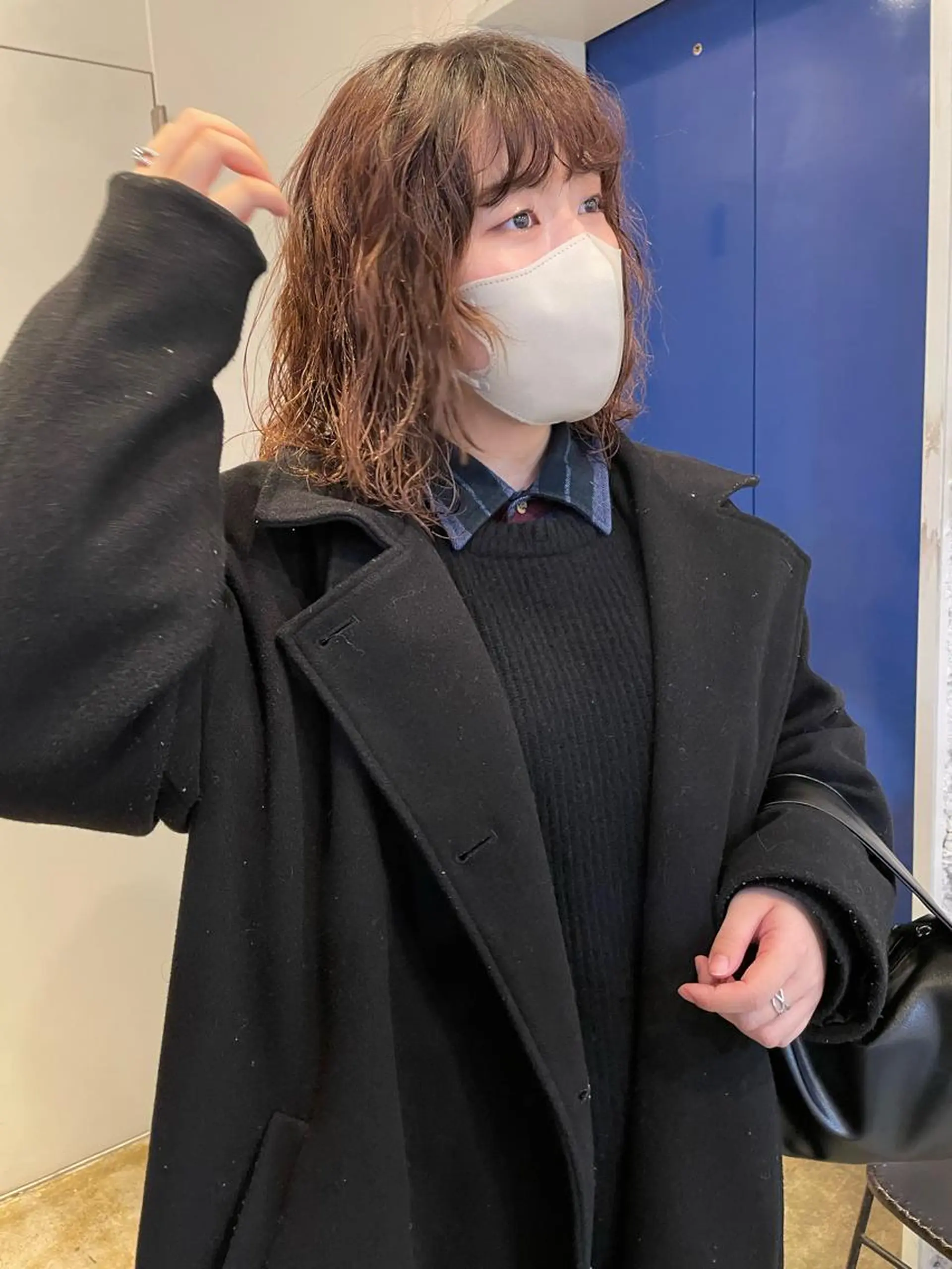 ミディアム パーマ ミディアムパーマ カット パーマ トリートメント レイヤー/似合わせ TAKUYAのヘアスタイル