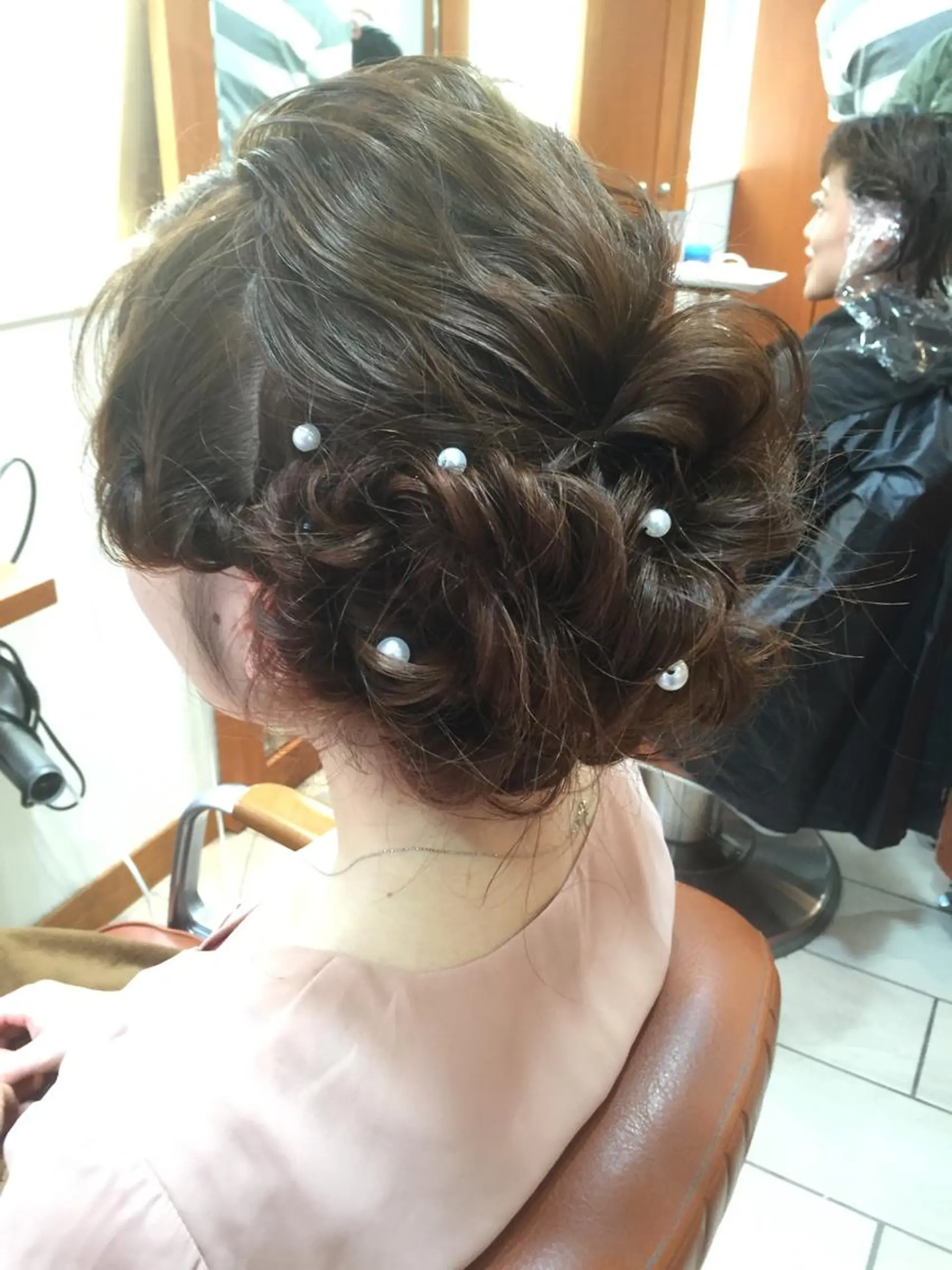 ロング カラー パーマ ヘアアレンジ 可愛いを作る神 ナオヒロのヘアスタイル