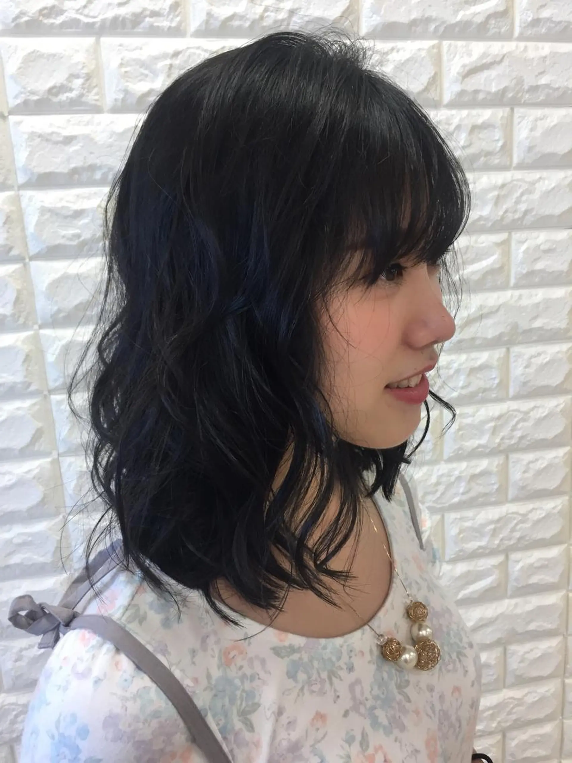 ミディアム カット 似合わせ.ﾍｱｾｯﾄ 得意🌹井上美沙のヘアスタイル