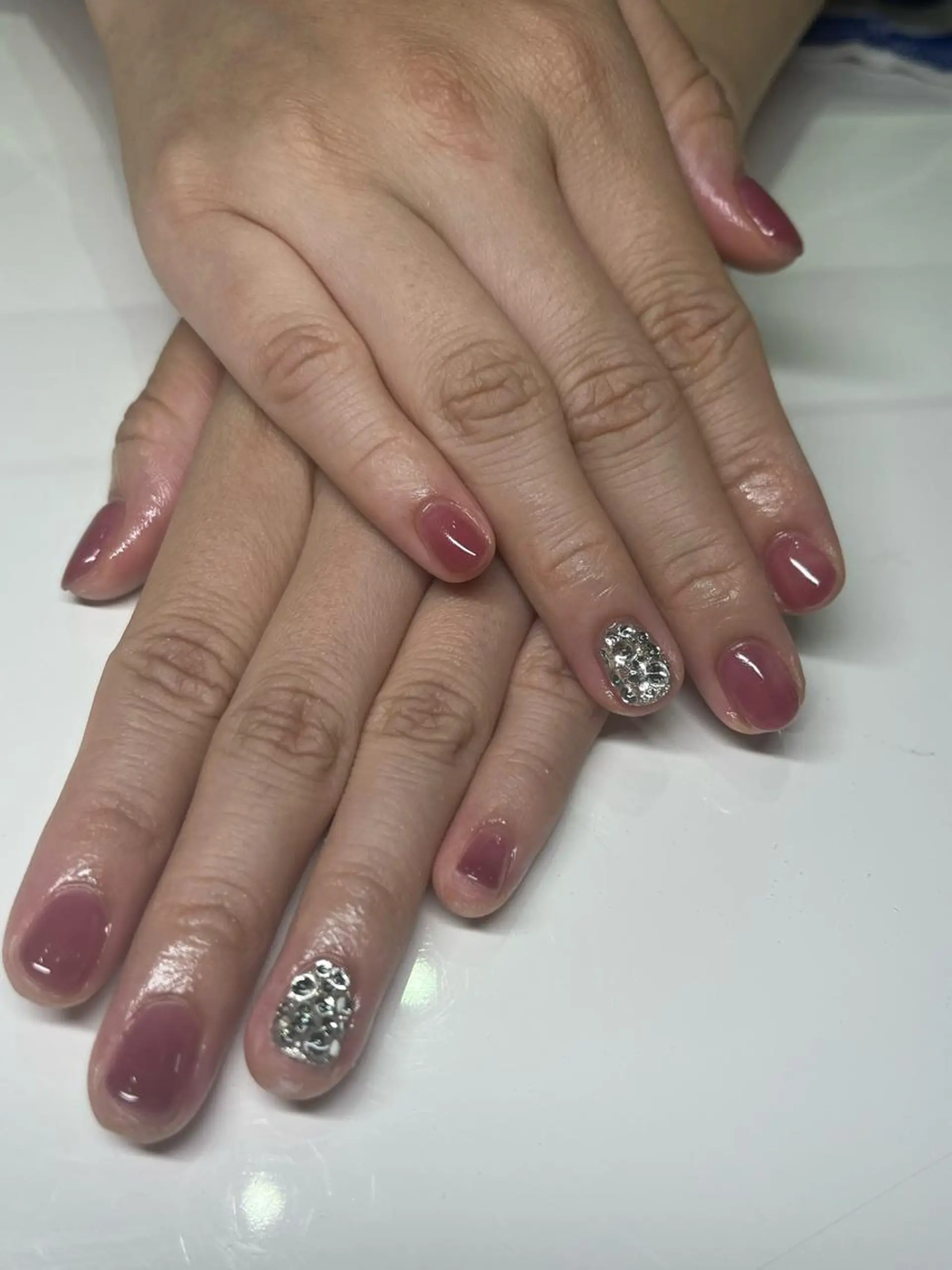 ネイル ラメ(グリッター) Ribbon佐野店 小泉のネイルデザイン