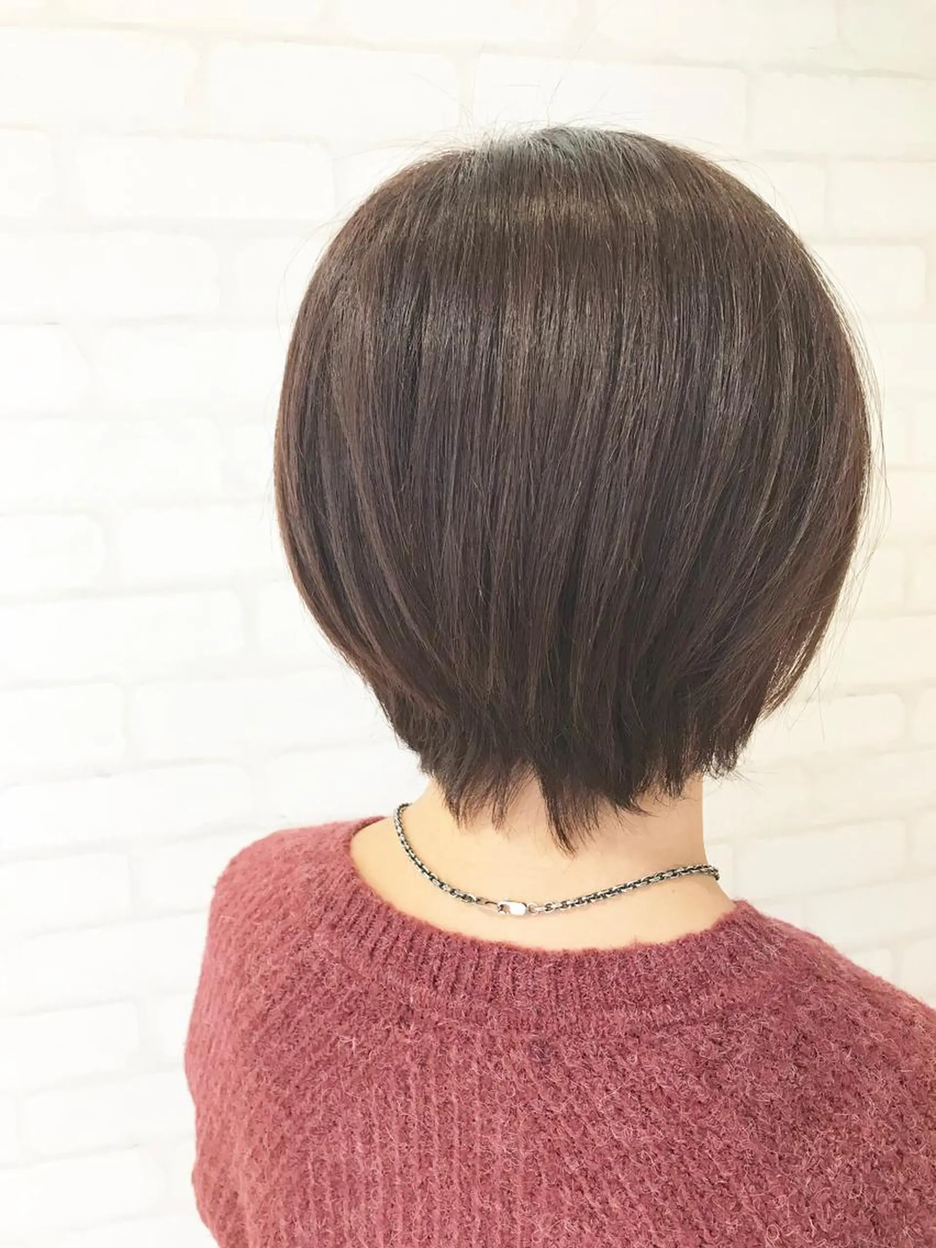 ショート カラー カット ヘアカラー トリートメント 金沢 広美のヘアスタイル
