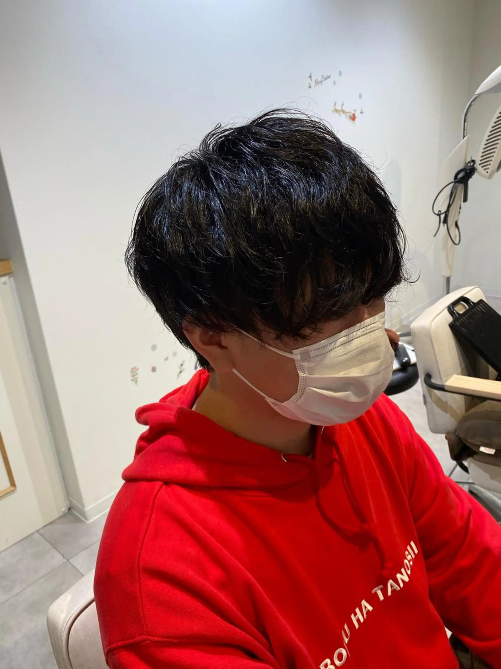 ショート メンズ カット 大阪ウルフカット ハッシュカットのヘアスタイル