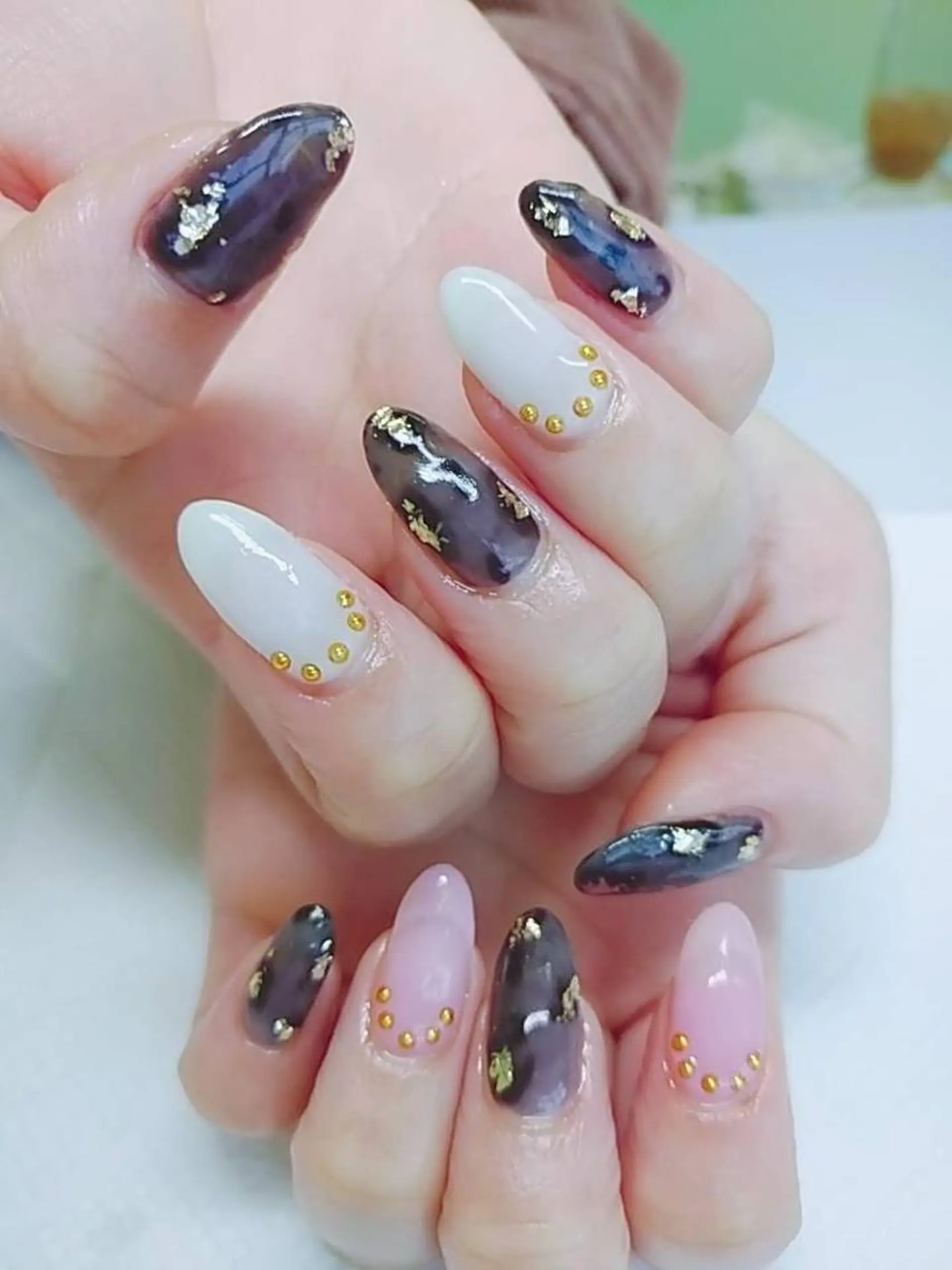 ネイル ハンドネイル ハンドケア プライベートサロン RosyLily所属・プライベートサロン Rosy Lilyのネイルデザイン