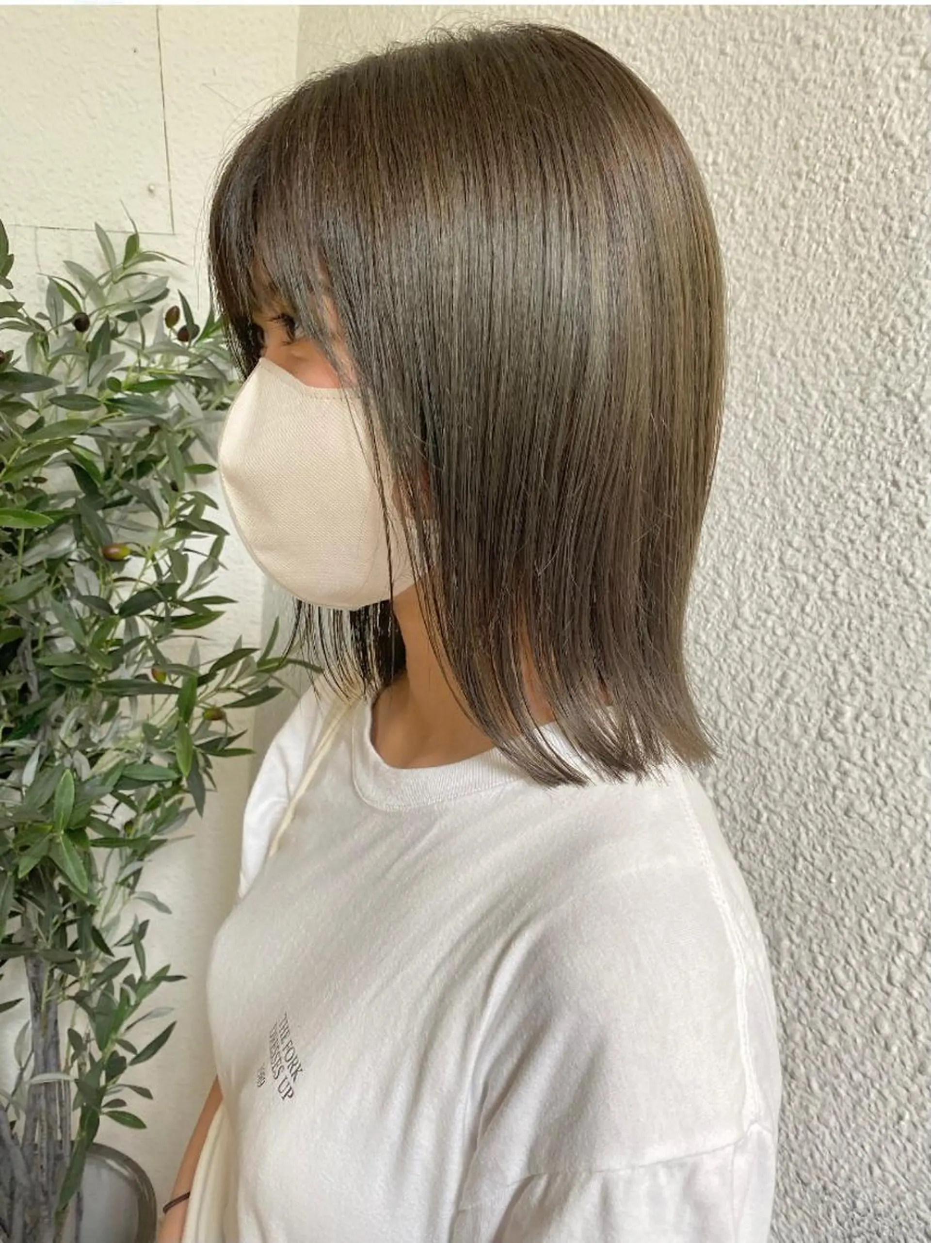 ミディアム 外ハネヘア 小顔ショート/ボブ/ 川口京佑のヘアスタイル