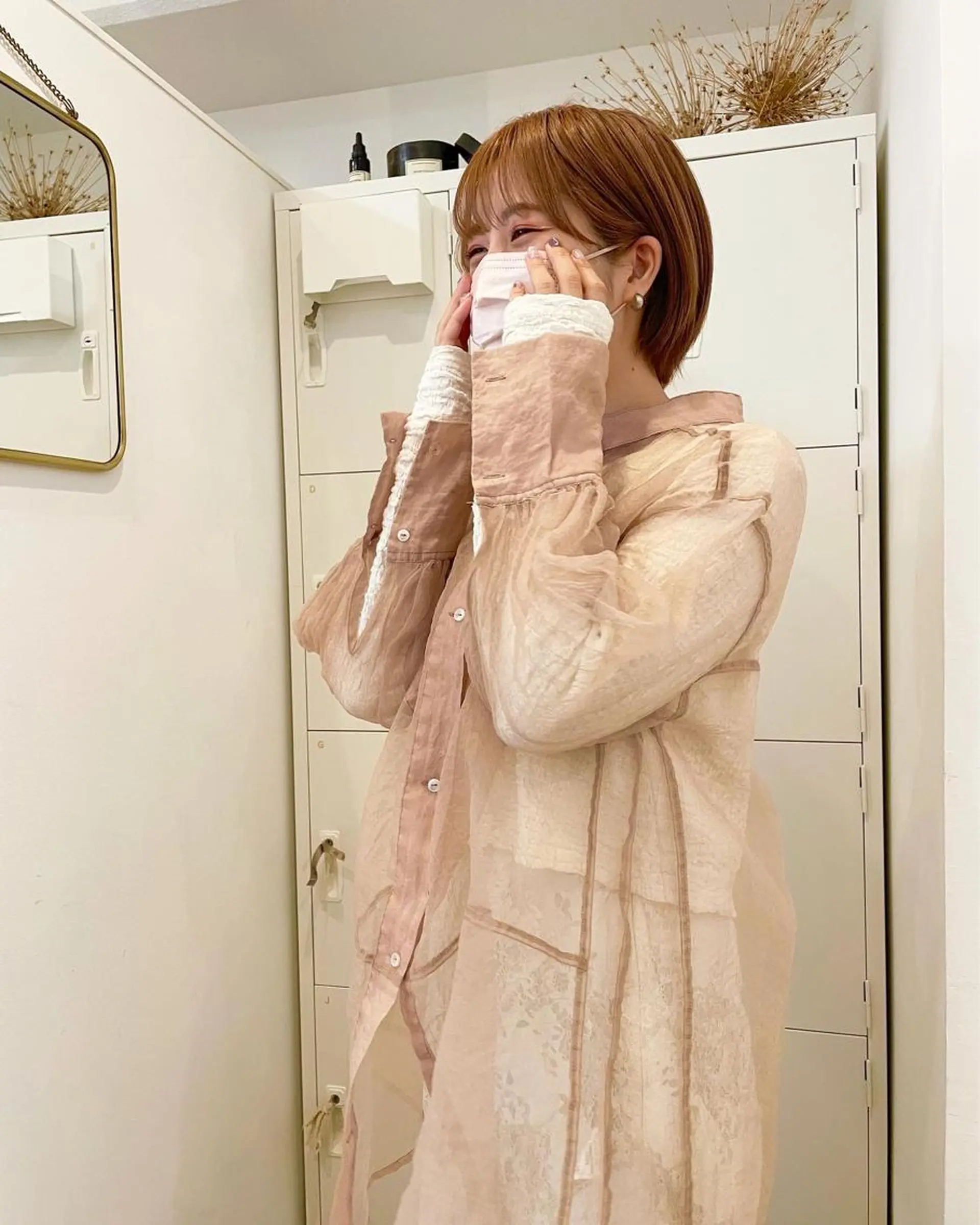 ショート 丸みショート ショートヘア 佐藤 永夏のヘアスタイル