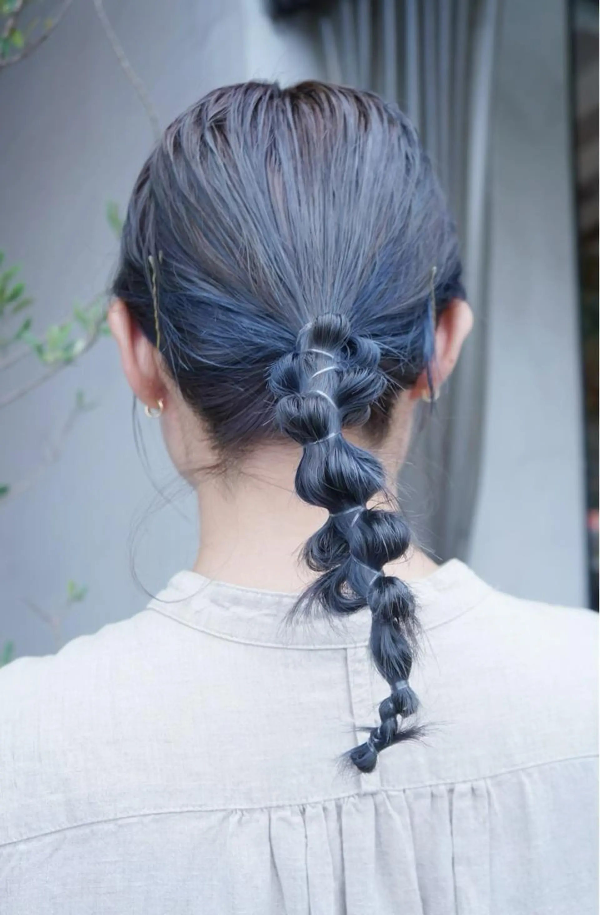 カラー ブルーカラー ハイライトカラー TICK-TOCK所属・今出 りょうやのヘアスタイル