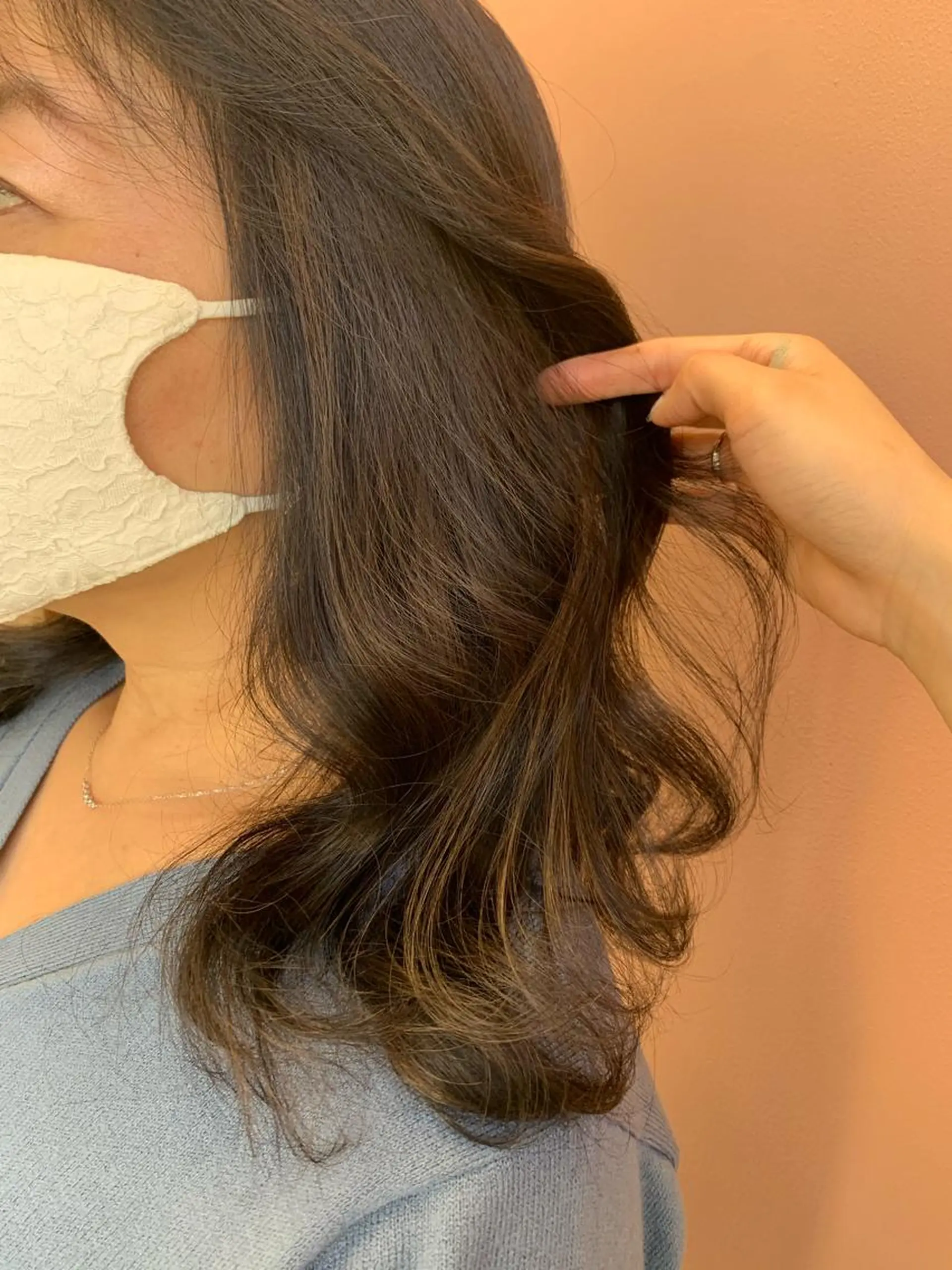 ロング u n aのヘアスタイル