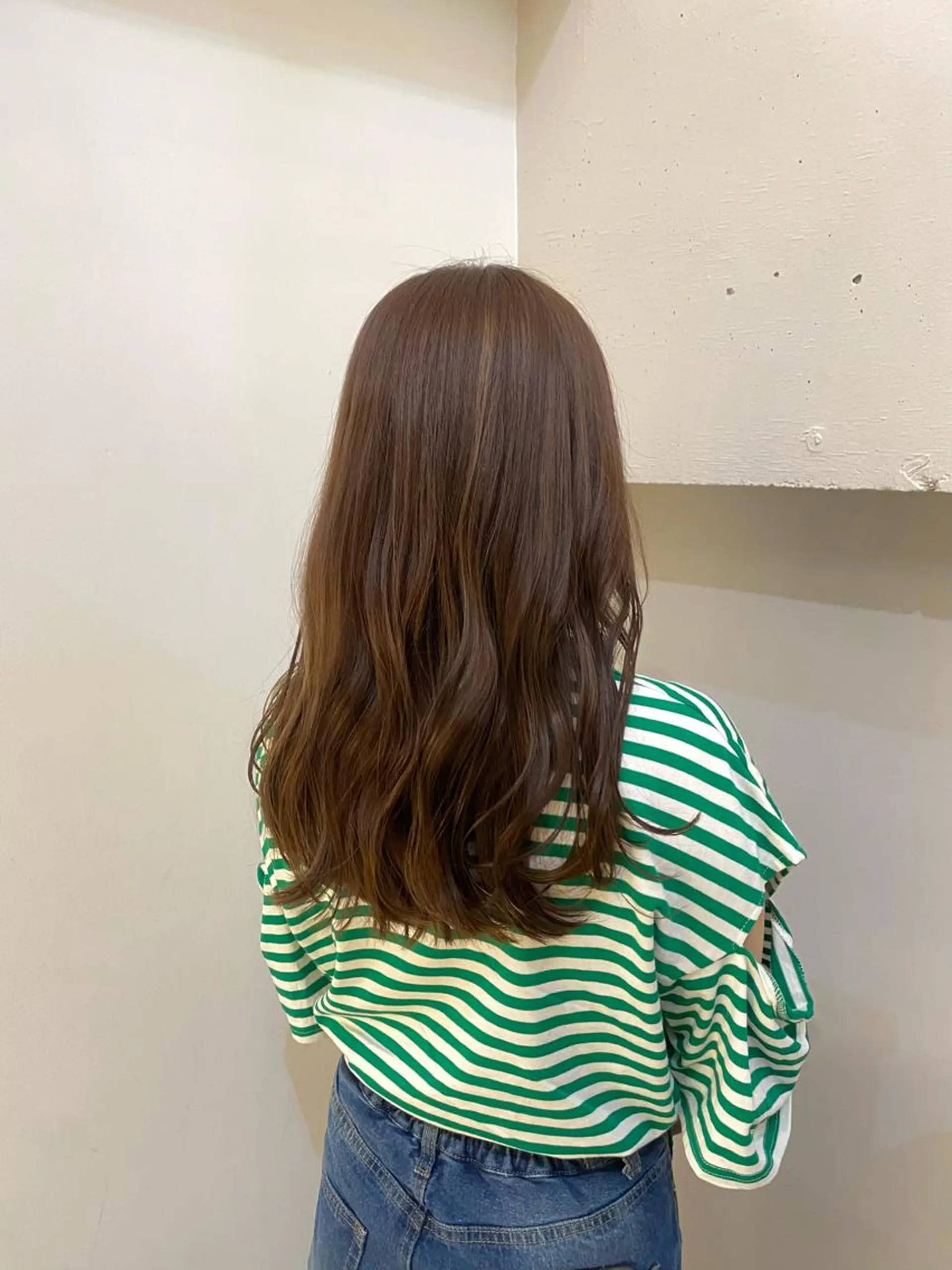 ロング カラー moeka 表参道のヘアスタイル