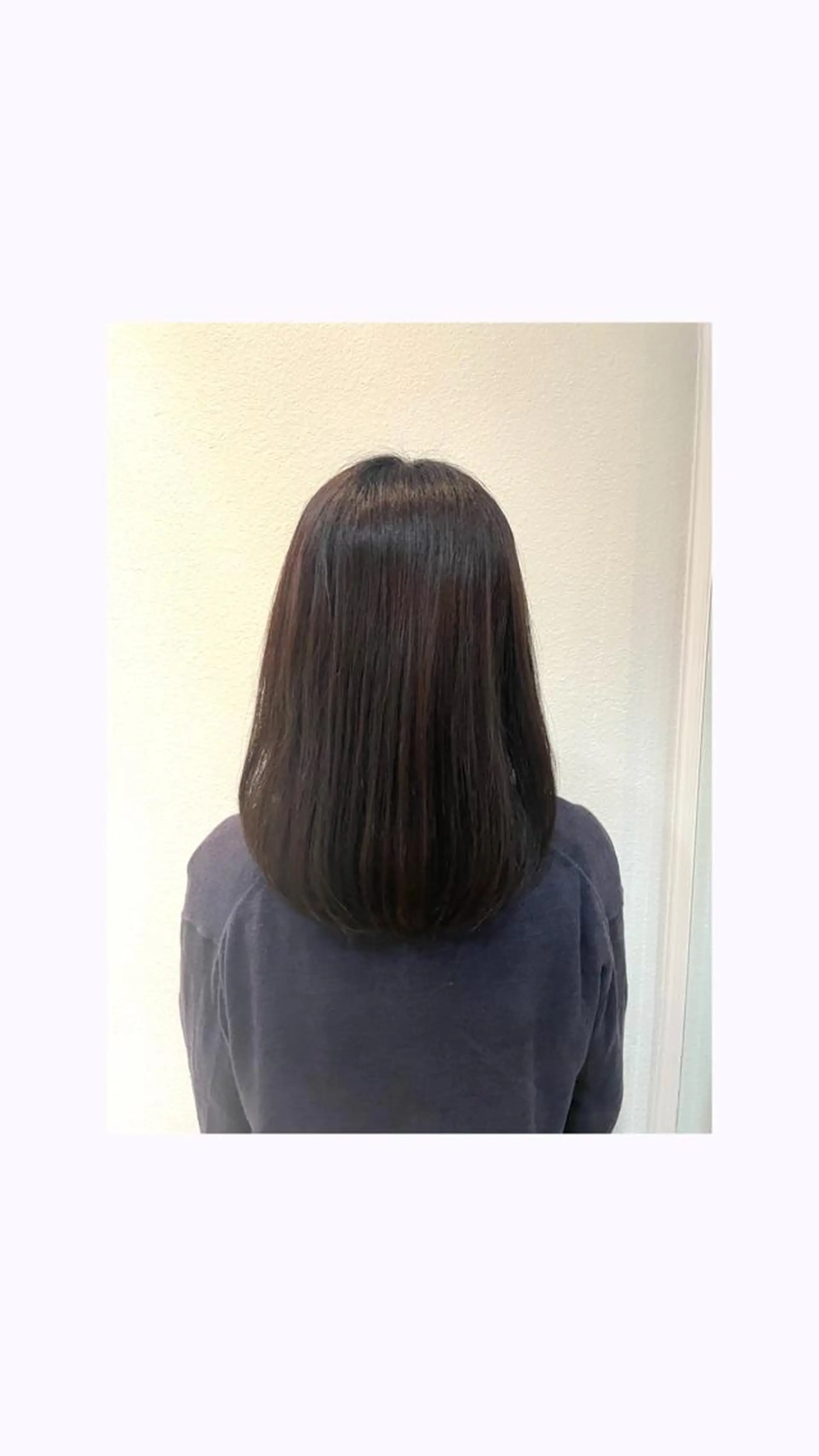 セミロング uhair  香久山店所属・市野 ひかるのヘアスタイル