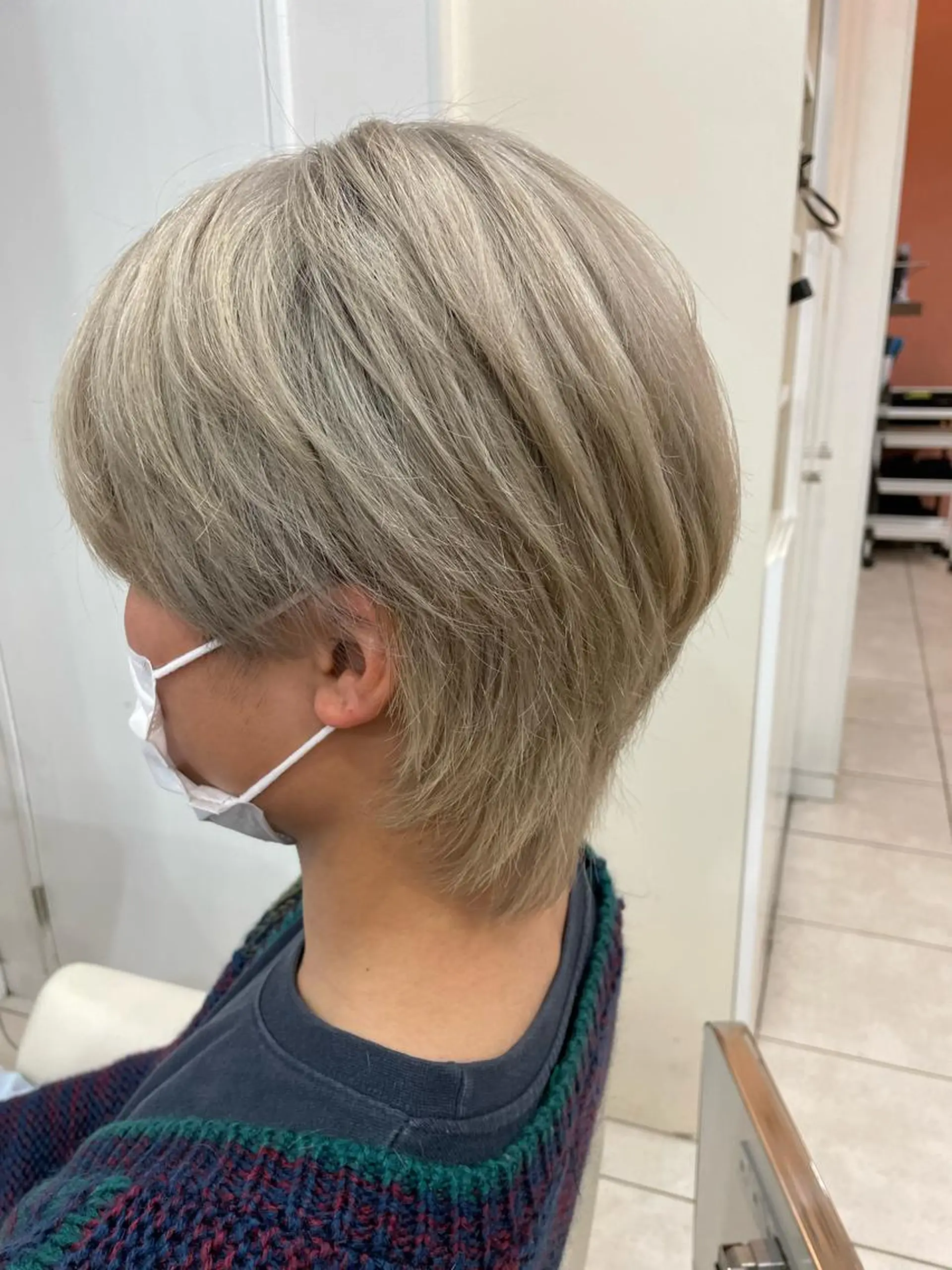 ショート メンズ マッシュウルフ マッシュ シースルーマッシュ メンズウルフカット ウルフカット カット ヘアカラー 大澤　裕貴 【メンズカット】のヘアスタイル