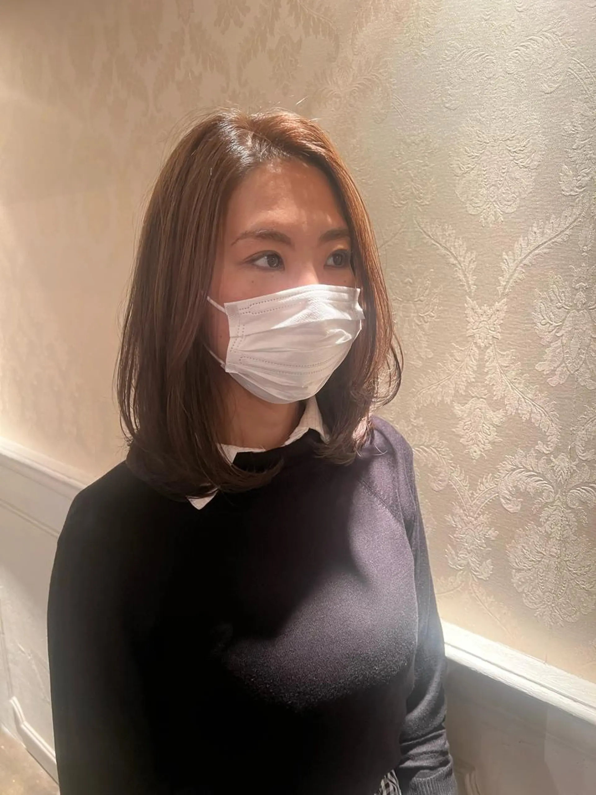 ミディアム ミディアムレイヤー レイヤーカット NAO🌿似合わせ トレンドhairのヘアスタイル