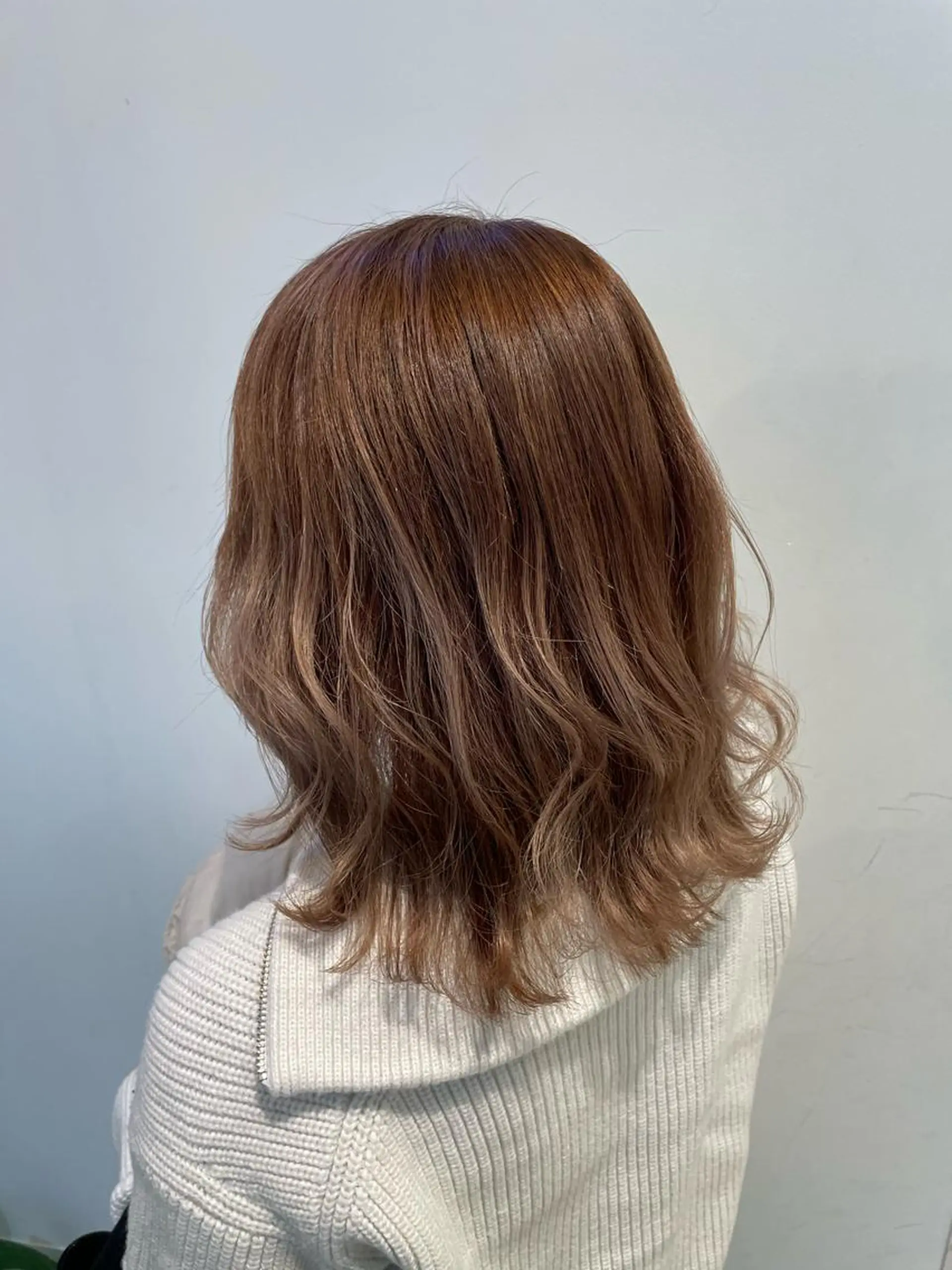 セミロング 透明感カラー🪄 髪質改善♡田中みづきのヘアスタイル