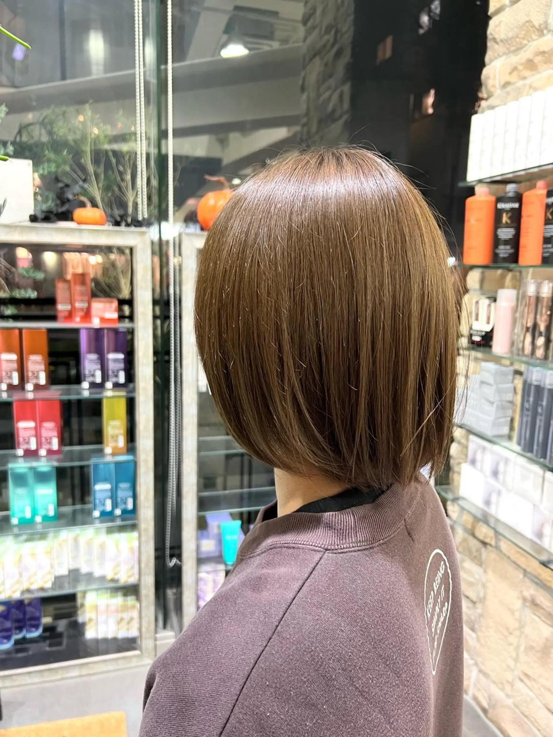 ショート カラー ブラウンカラー オリーブブラウン ショートヘア メンズカット/柏/韓 国/メンズパーマ航太のヘアスタイル