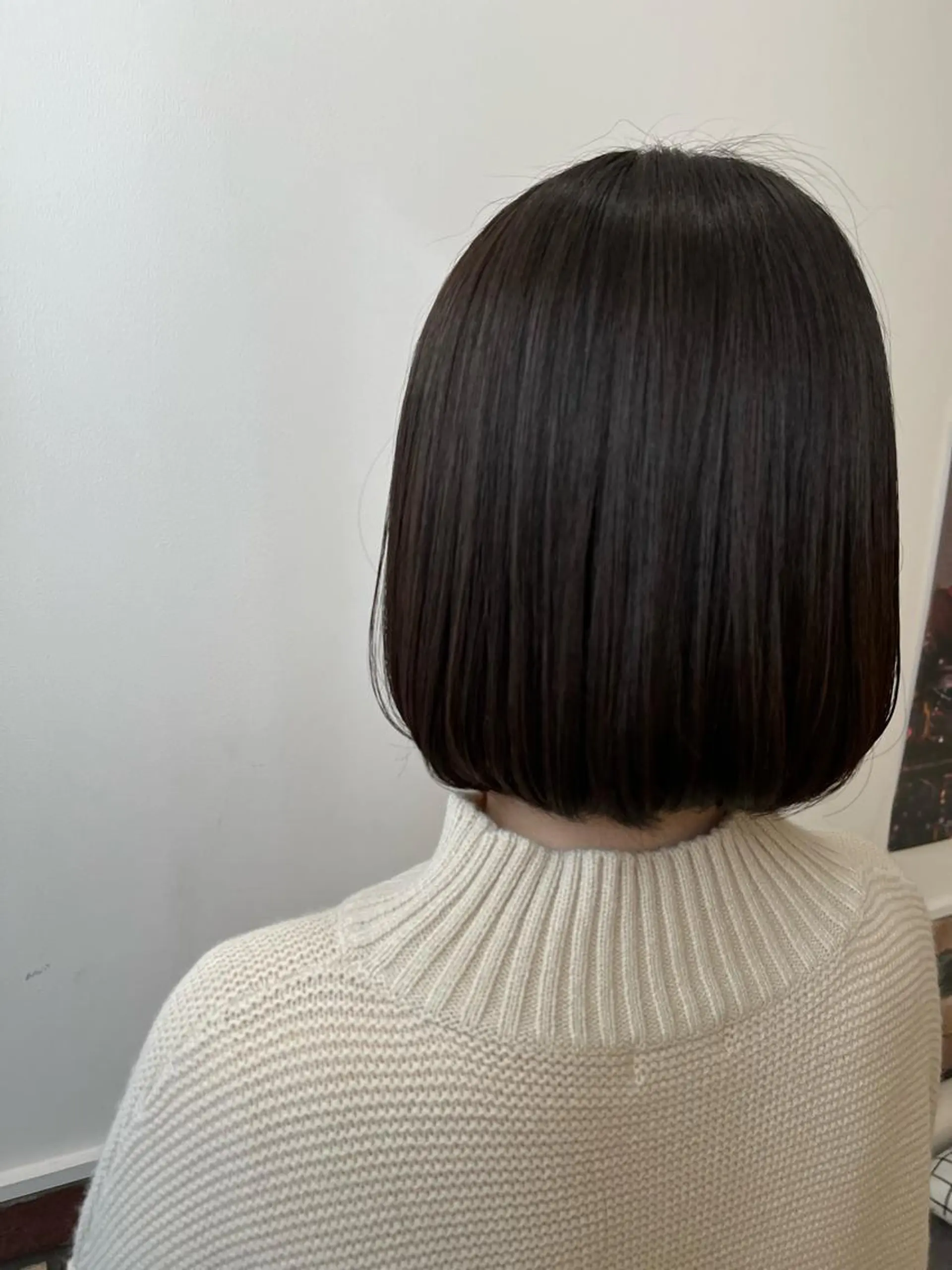 ミディアム カット トリートメント 縮毛矯正/酸性 おかにわみりのヘアスタイル