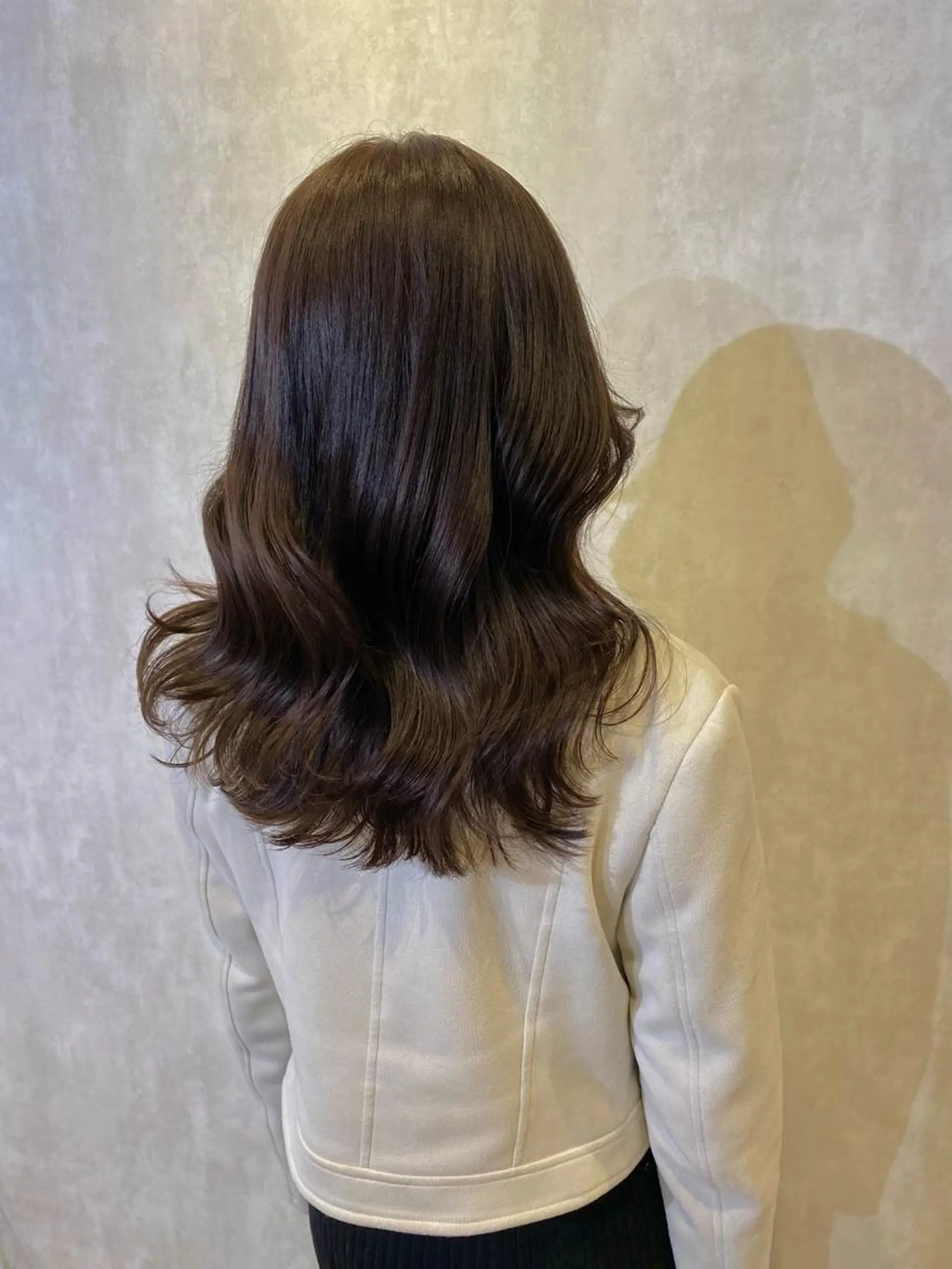 ロング カラー ベージュカラー 透明感カラー 韓国風ヘア カット ヘアカラー トリートメント ボブ/縮毛矯正/ レイヤー/塚田のヘアスタイル