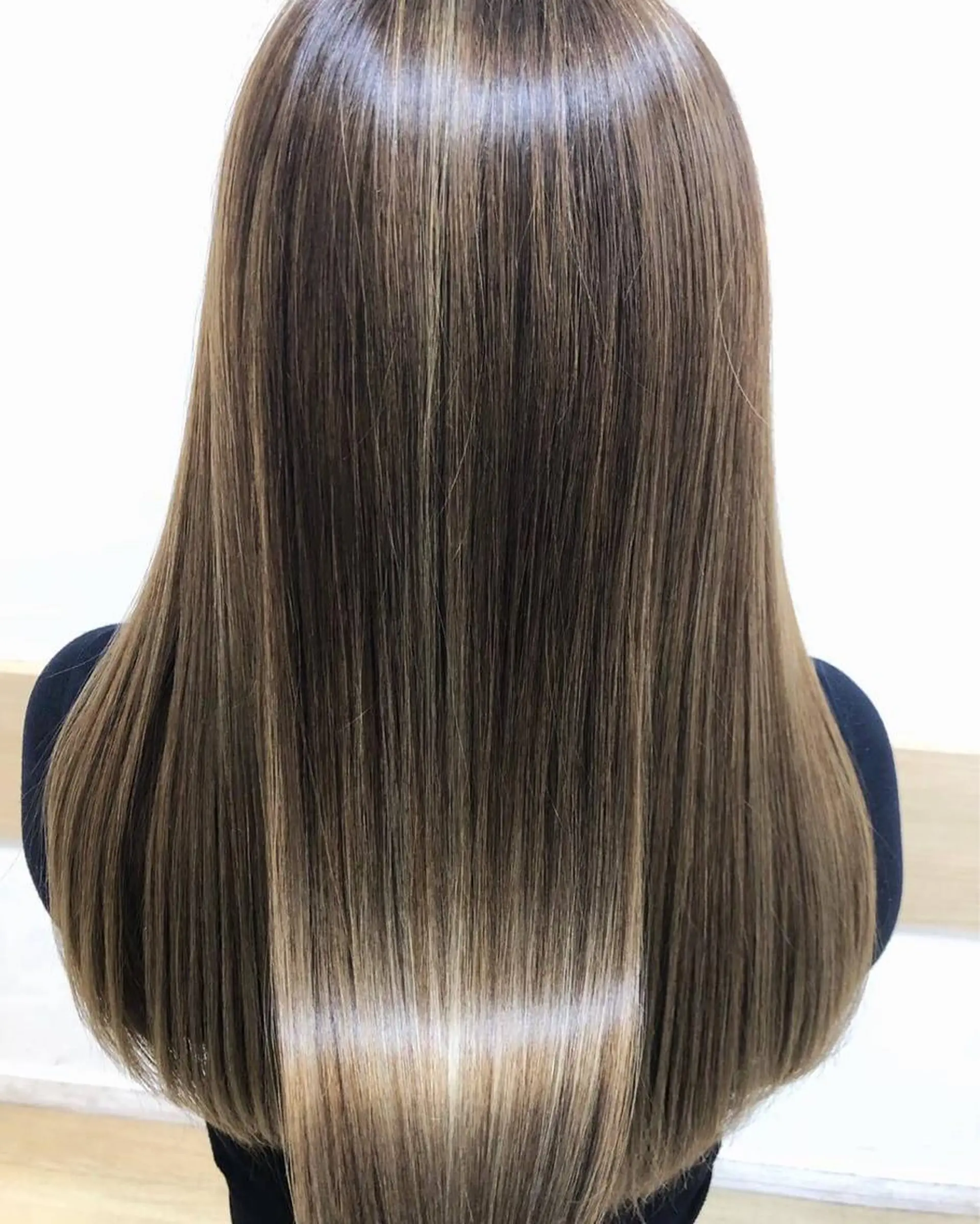 ロング 縮毛矯正 トリートメント 🪽羽エク/Ash 店長/折目奈央🪽のヘアスタイル