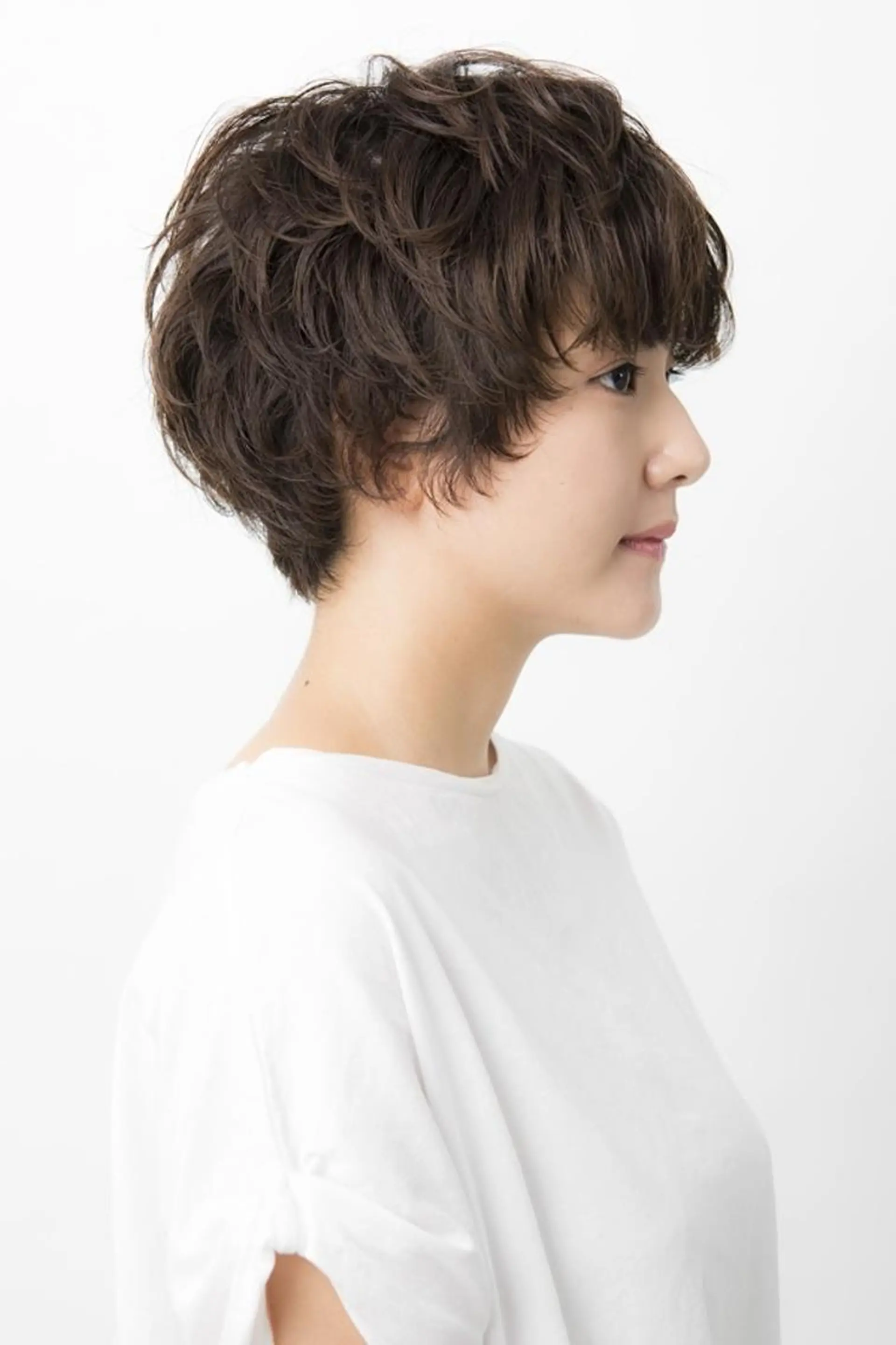 ショート パーマ 橋口 晃典のヘアスタイル