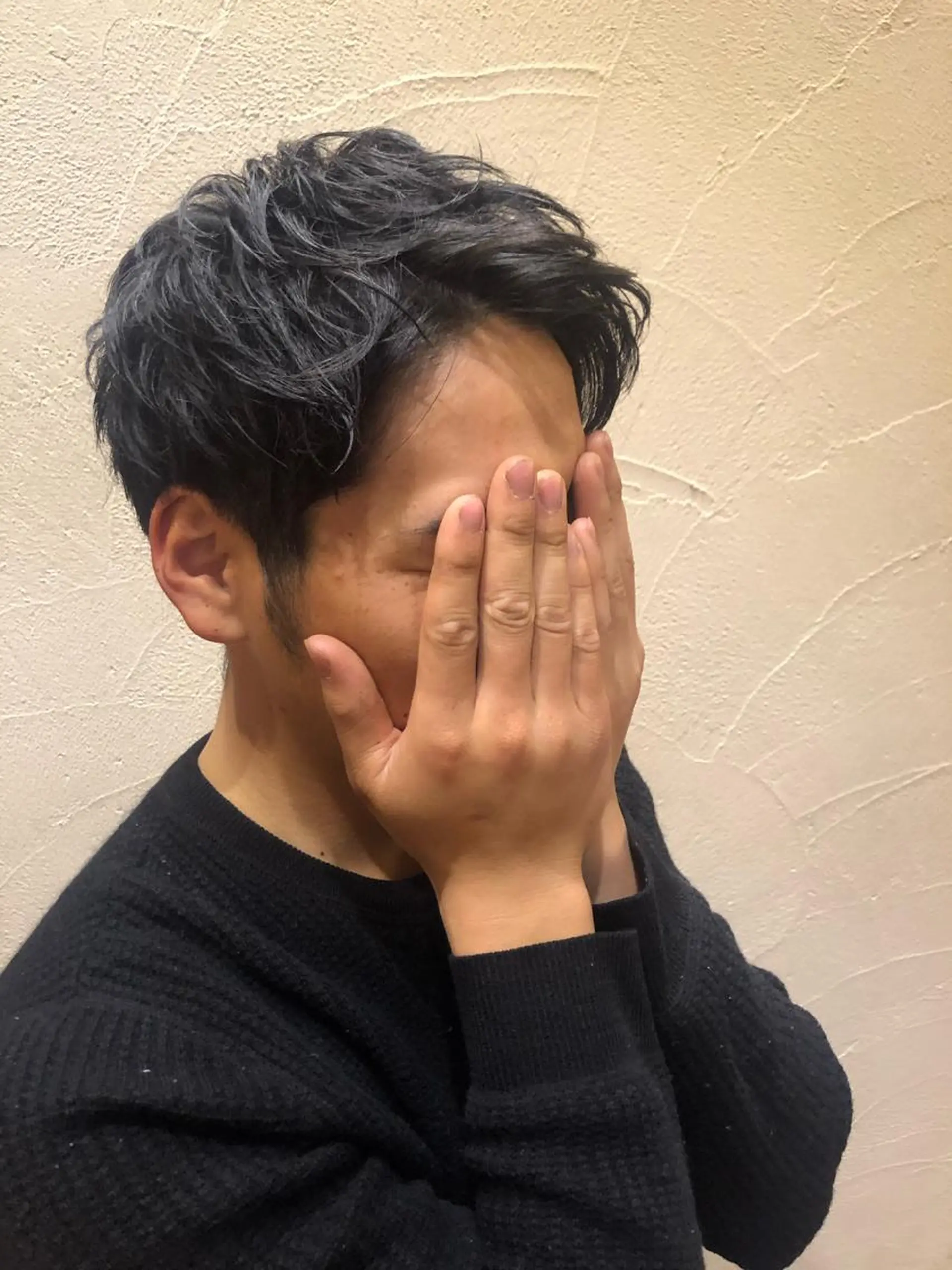 メンズ アップバング 💙31日限定 💙金井悠華💙のヘアスタイル