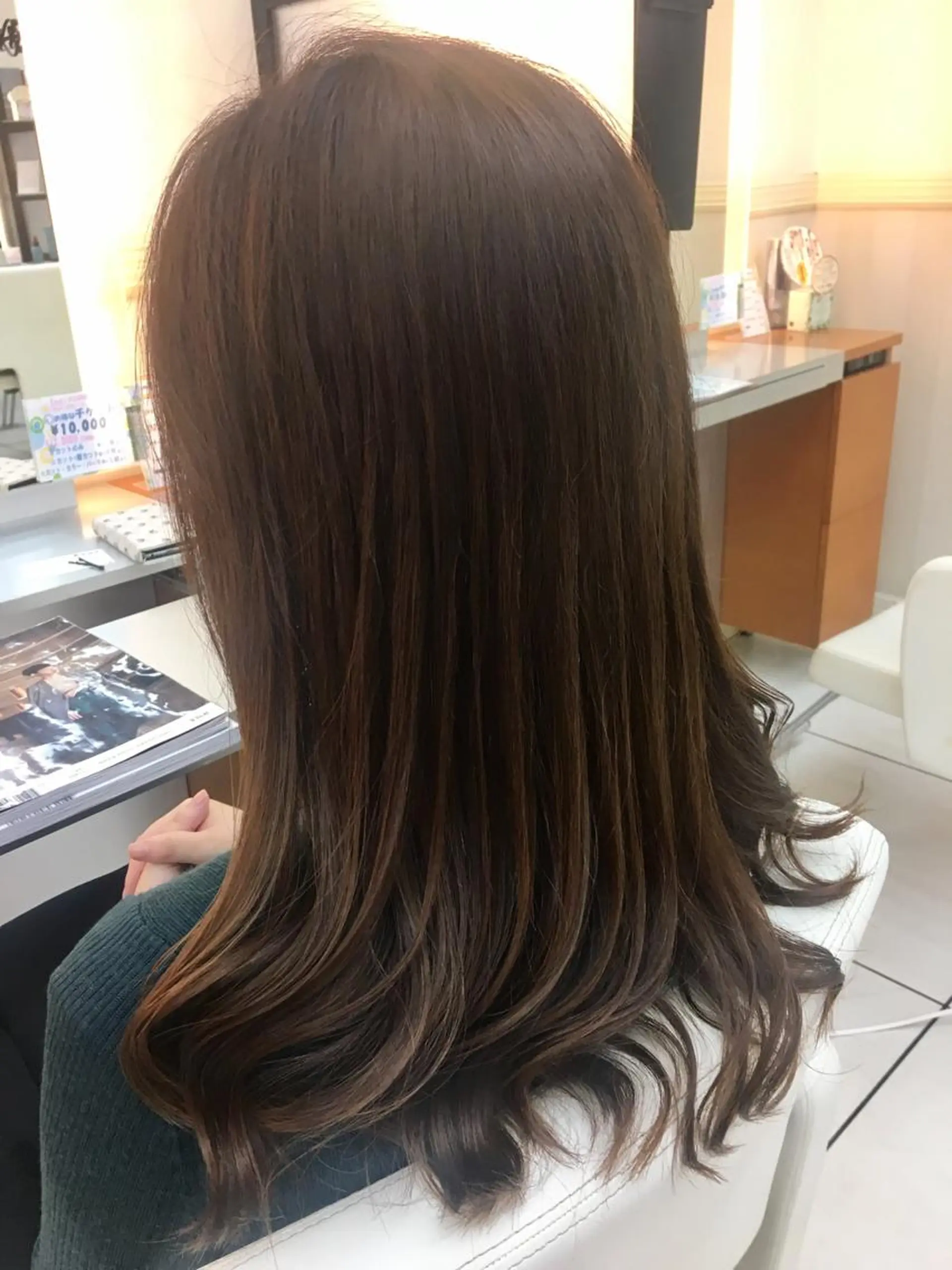 カラー イルミナカラー 縮毛矯正 N° jillva ♦️川端裕司♦️のヘアスタイル