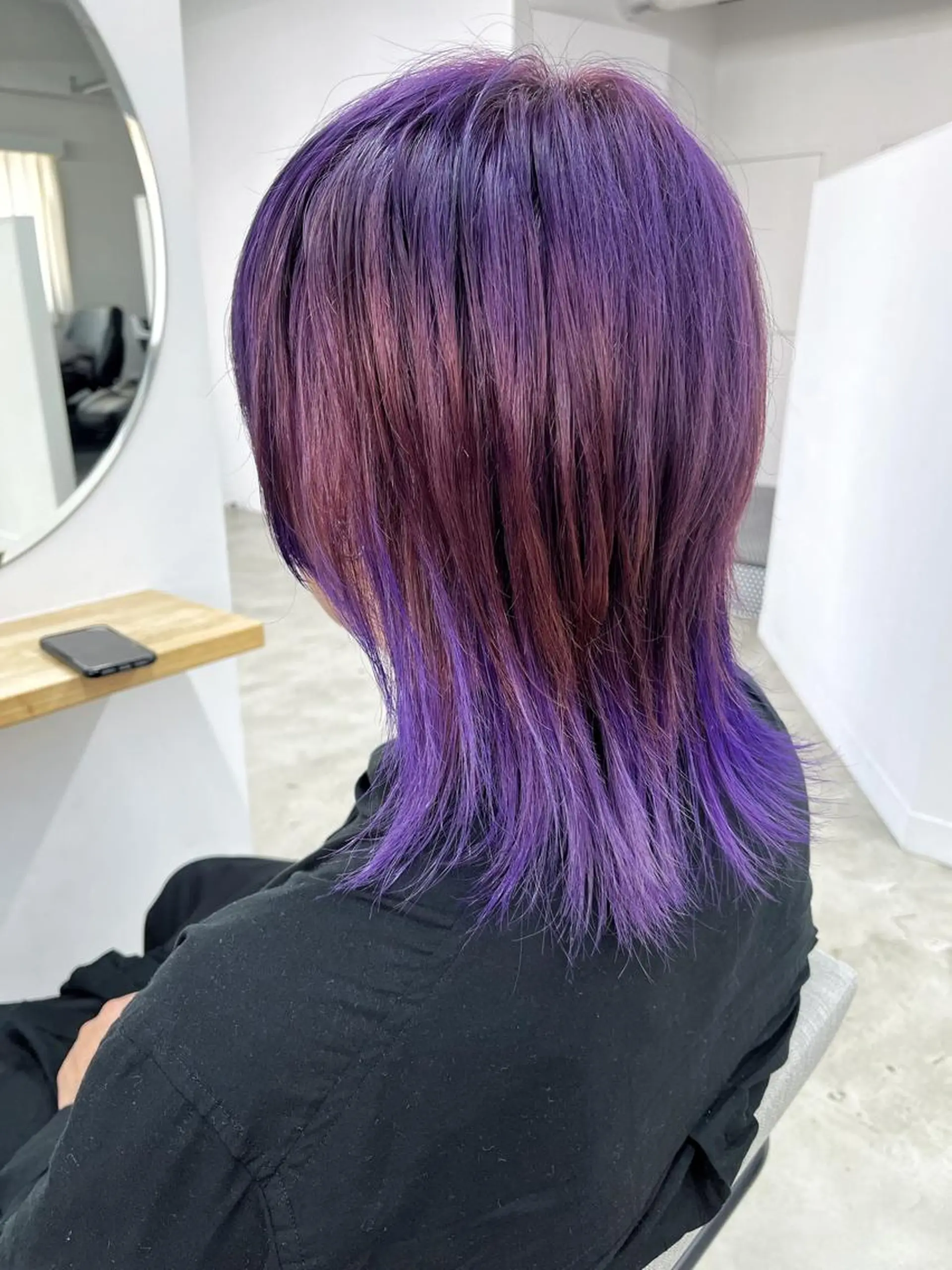 ミディアム カラー メンズ カット ヘアカラー トリートメント ISSIKI所属・⭐️当日OK⭐️ 岩田峻のヘアスタイル