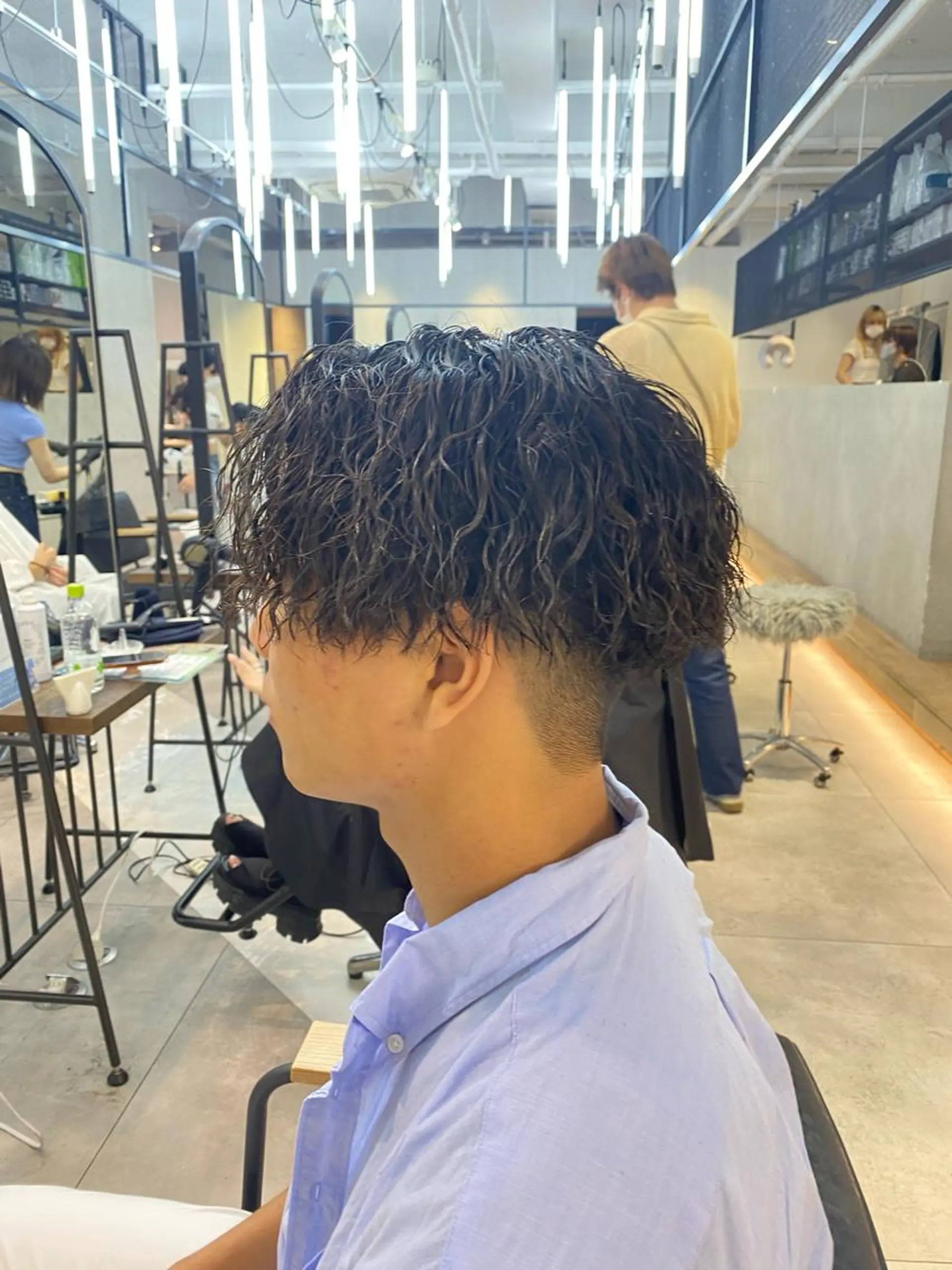 パーマ メンズ 新宿【メンズパーマ】 塩澤太一のヘアスタイル